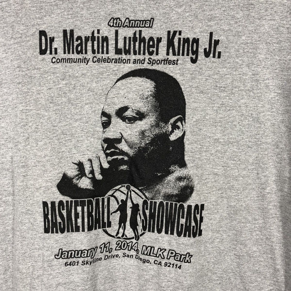 Vintage Dr Martin Luther King JR. 4Th Annual Big Image Tee Size US XXL / EU 58 / 5 - 2 Thumbnail