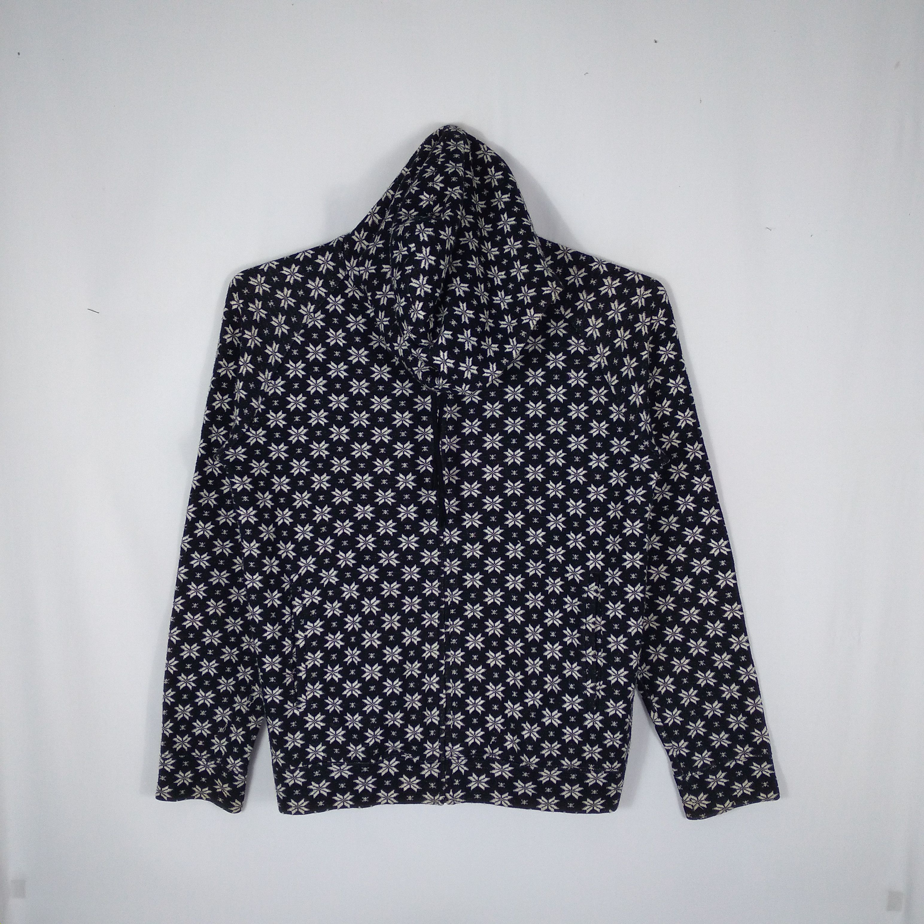 Vintage Beams Art Of Native Full Zipper Hoodie