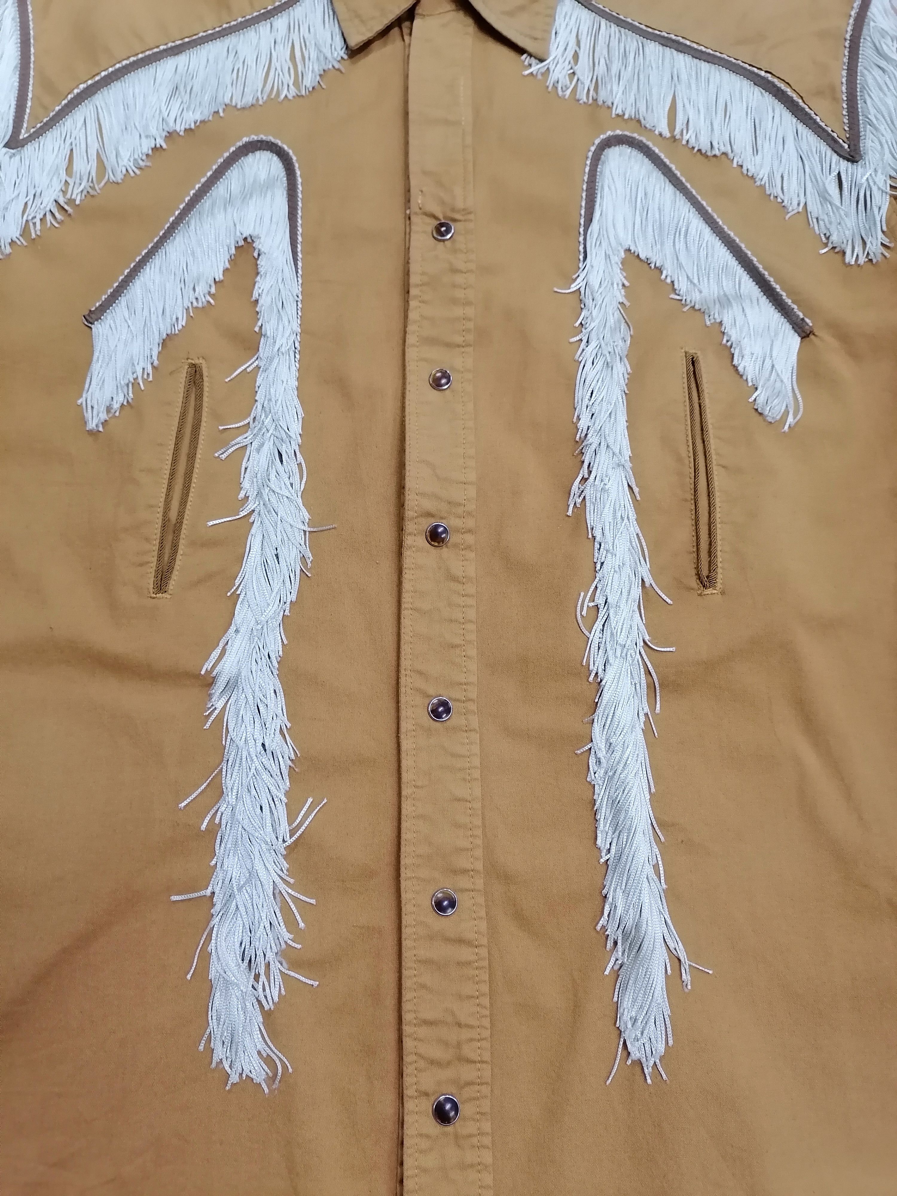 Toga Toga Virilis Western Fringe (SAMPLE) Button Ups Shirts Size US L / EU 52-54 / 3 - 4 Thumbnail