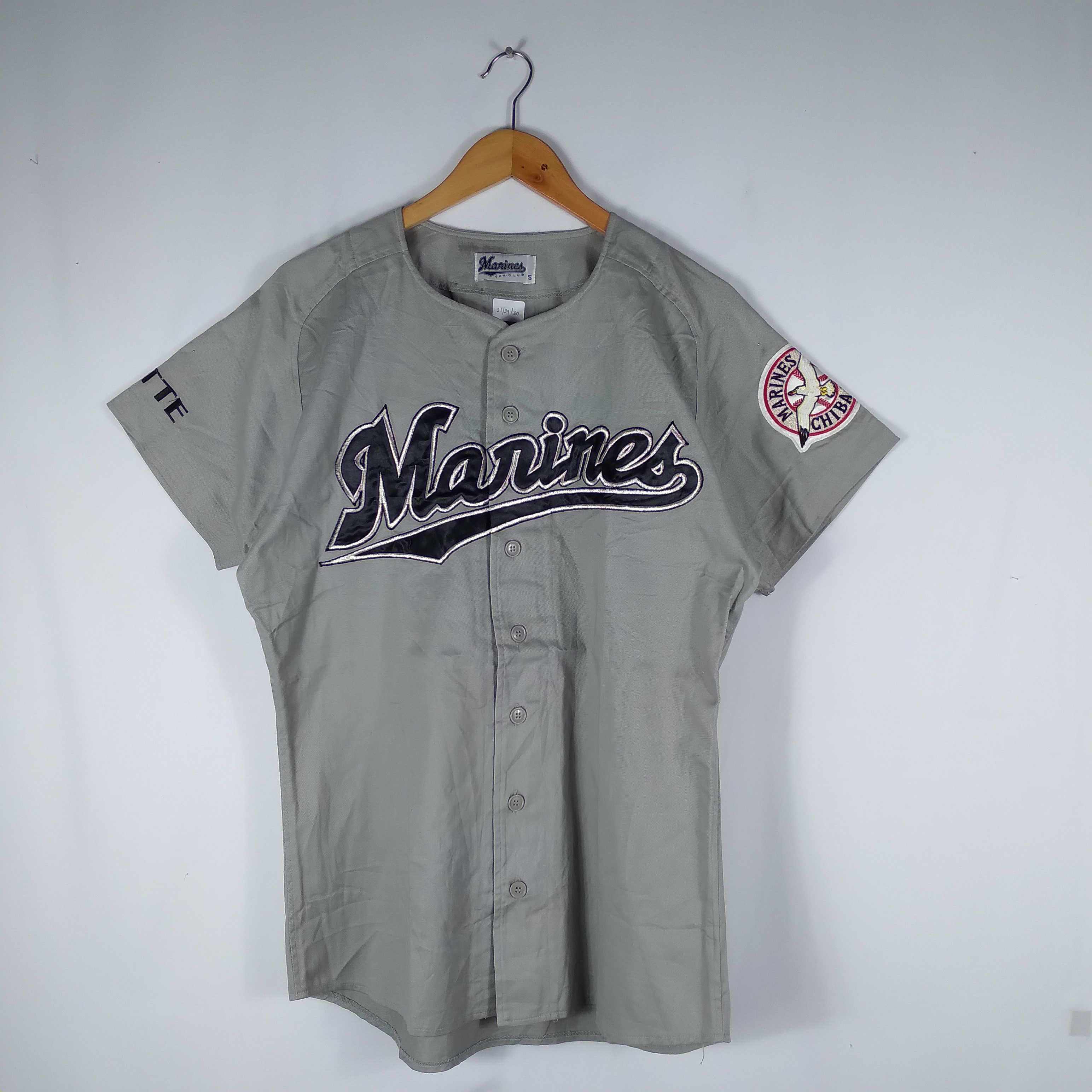 Japanese Brand × Vintage Japanese Baseball Team Marines Chiba Lotte Embroidery Print Size US M / EU 48-50 / 2 - 1 Thumbnail