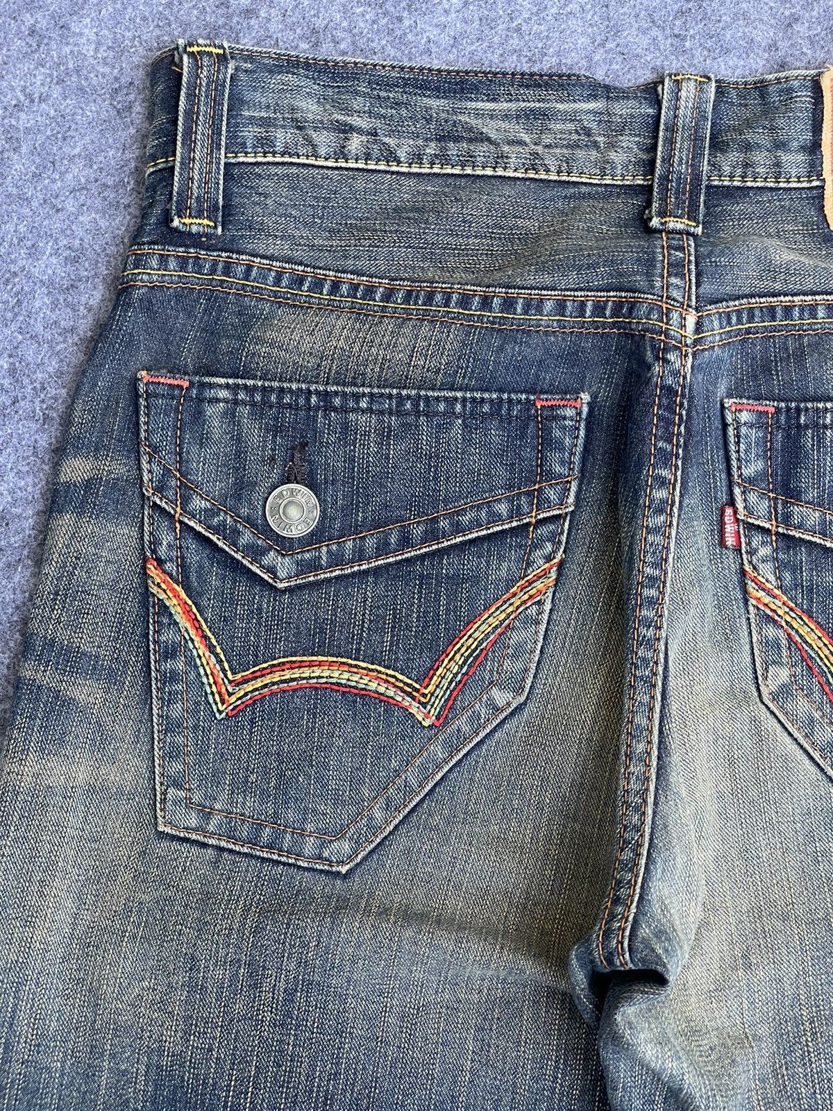 Edwin Rare🔥Japanese EDWIN EXV Jeans Size US 32 / EU 48 - 6 Thumbnail