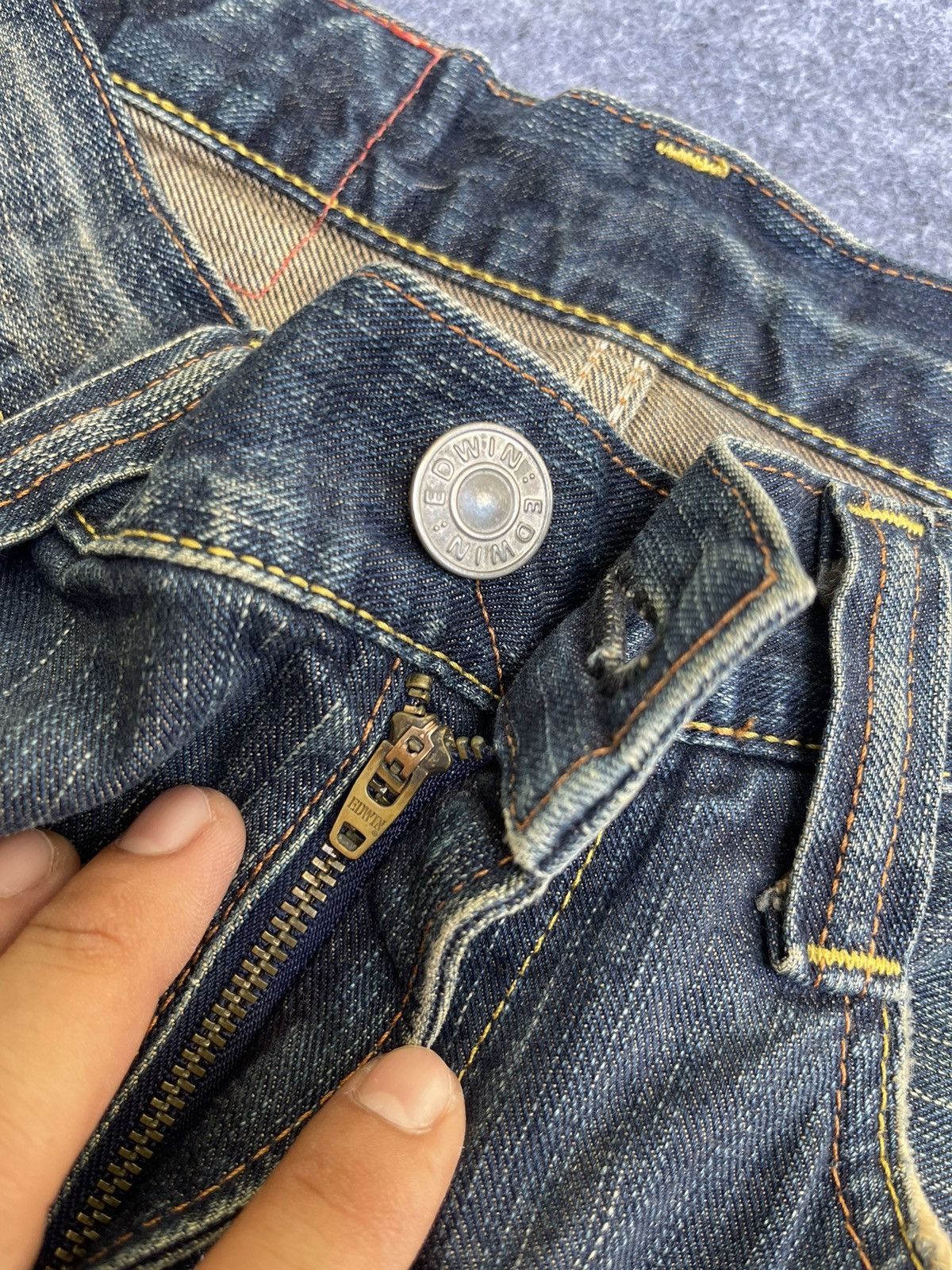 Edwin Rare🔥Japanese EDWIN EXV Jeans Size US 32 / EU 48 - 7 Thumbnail