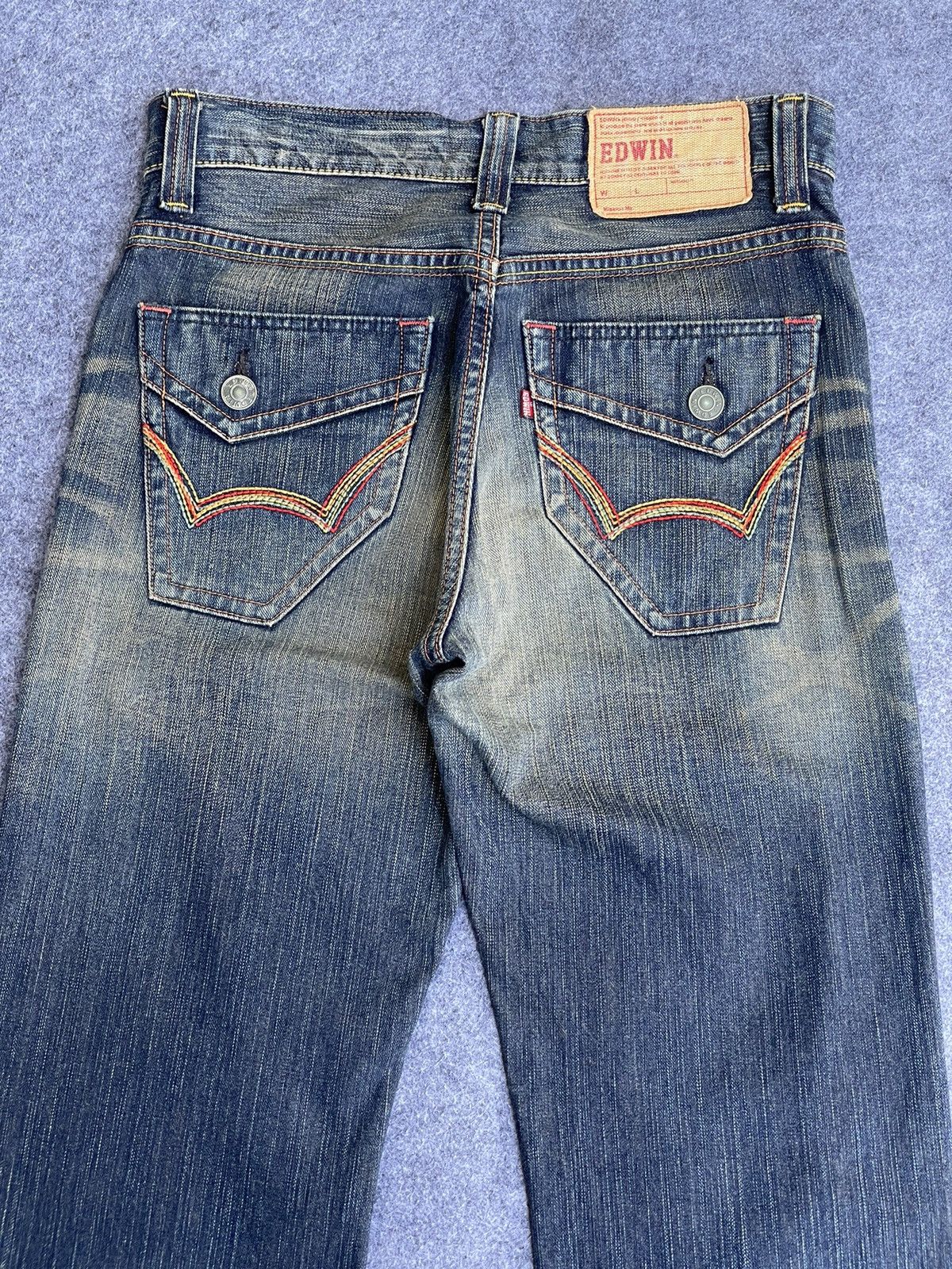 Edwin Rare🔥Japanese EDWIN EXV Jeans Size US 32 / EU 48 - 4 Thumbnail