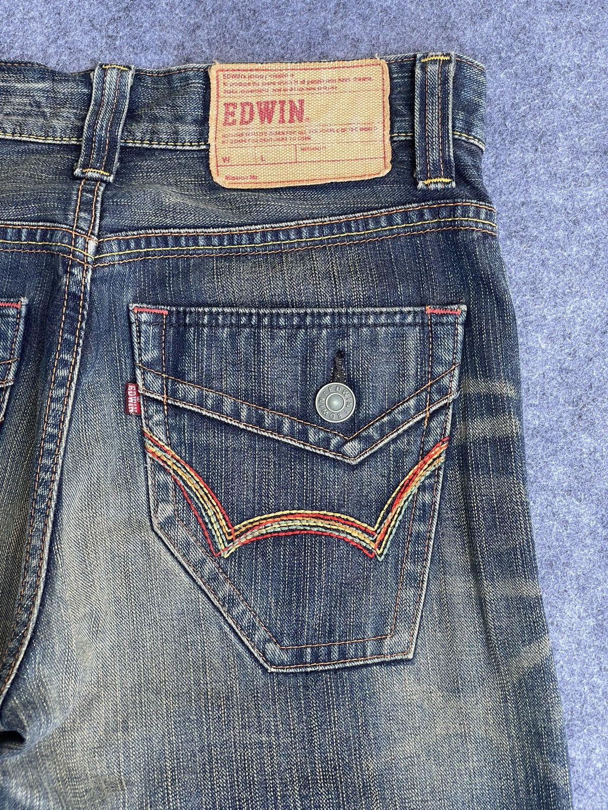 Edwin Rare🔥Japanese EDWIN EXV Jeans Size US 32 / EU 48 - 5 Thumbnail