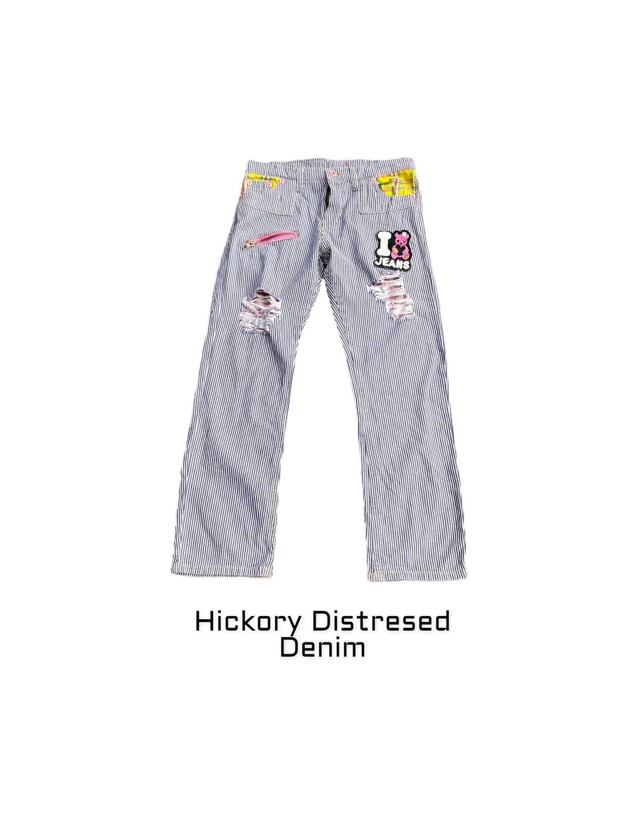 Japanese Brand Hickory Distresed Denim Size US 32 / EU 48 - 1 Thumbnail