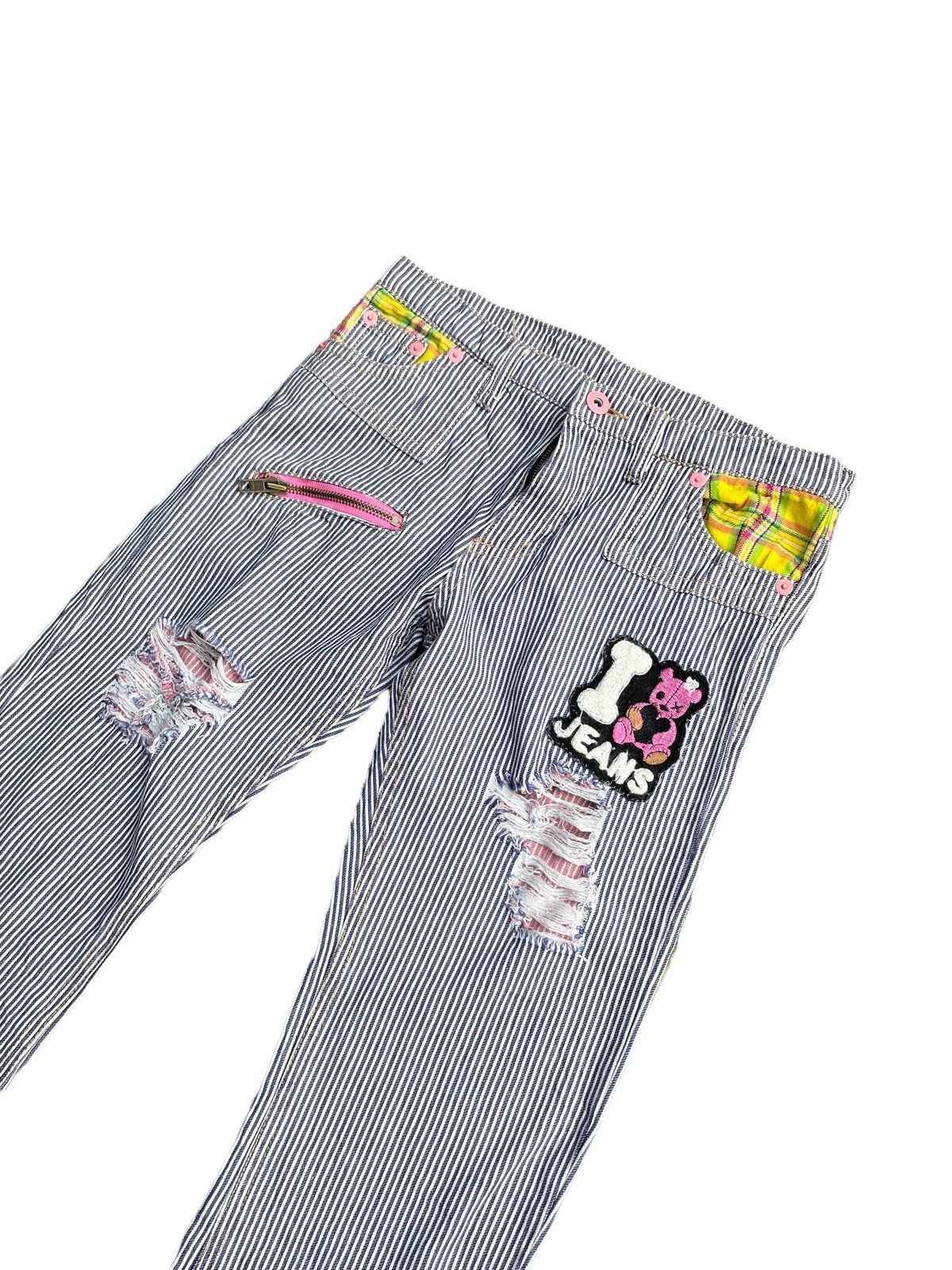 Japanese Brand Hickory Distresed Denim Size US 32 / EU 48 - 3 Thumbnail