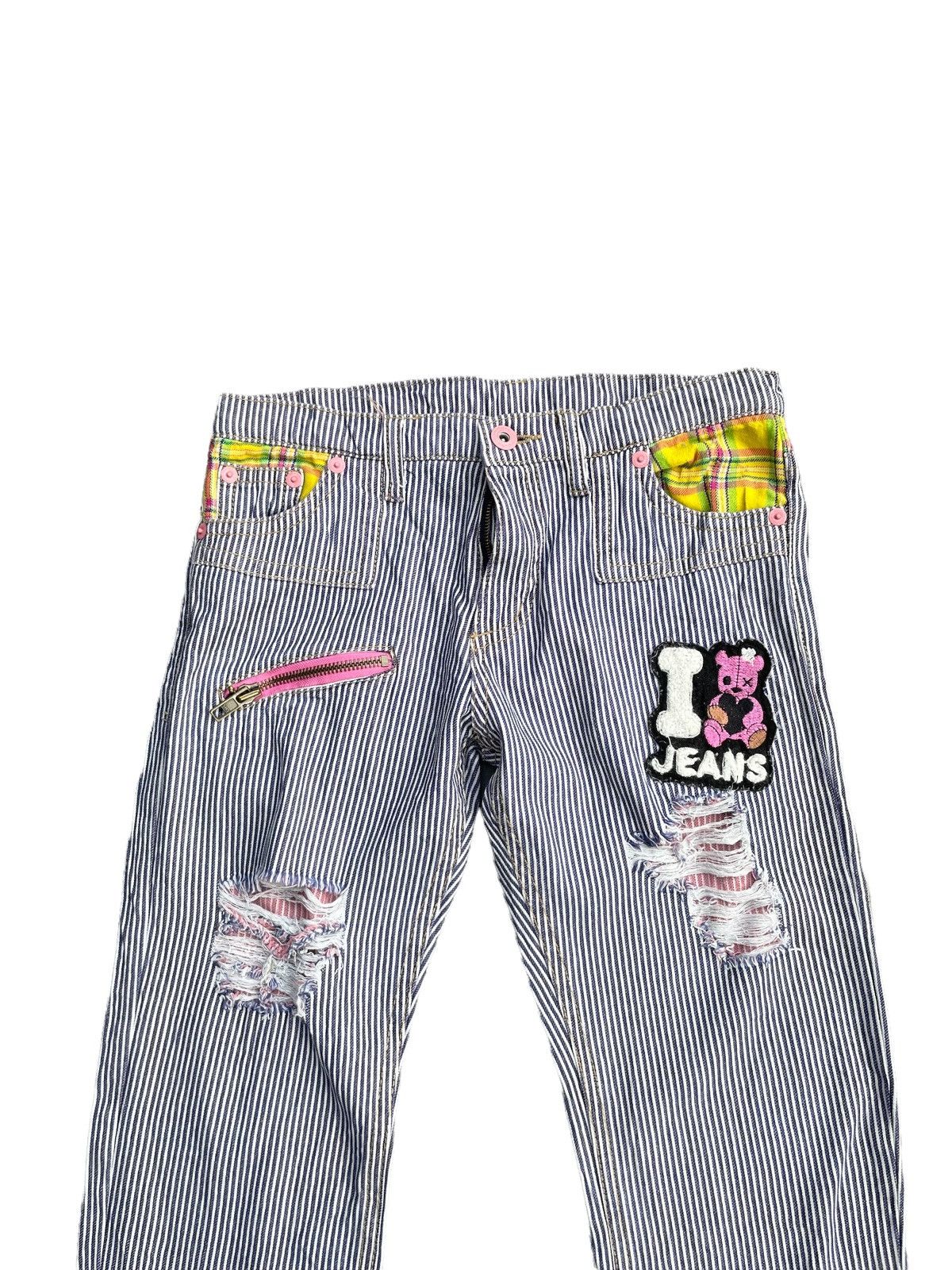 Japanese Brand Hickory Distresed Denim Size US 32 / EU 48 - 4 Thumbnail