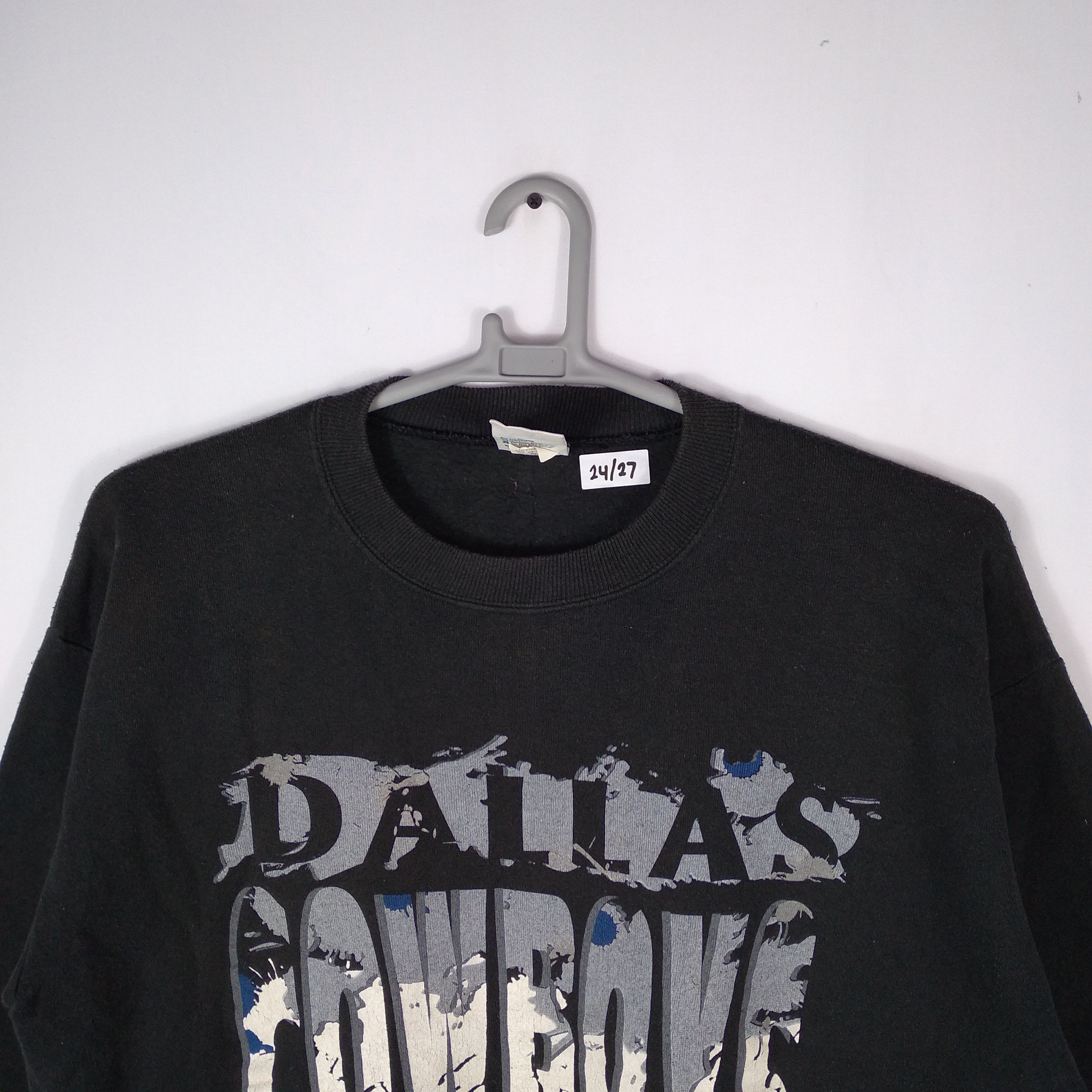 NFL × Vintage 🔥Rare🔥90s🔥NFL Dallas Cowboy Big Logo Rugby Sweatshirts Size US M / EU 48-50 / 2 - 2 Thumbnail