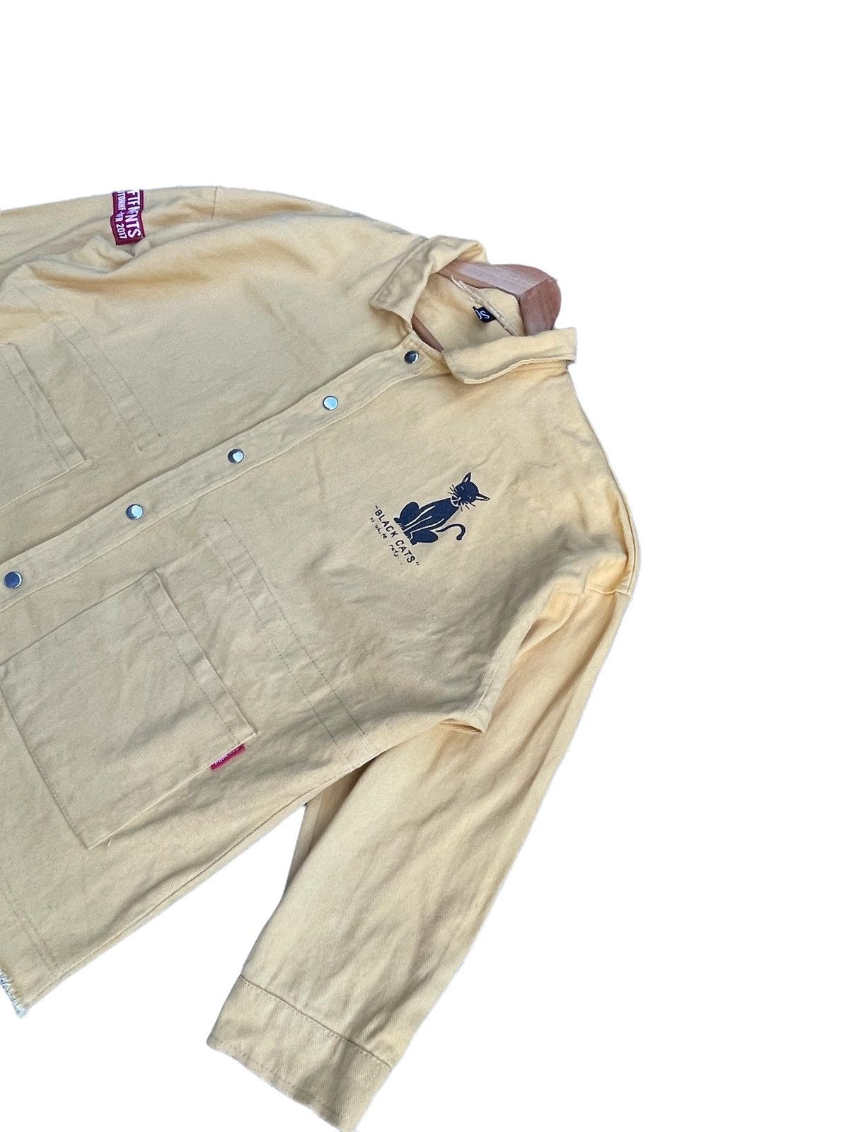 Japanese Brand Black Cats vs White Rats Denim Jacket Size US XXL / EU 58 / 5 - 4 Thumbnail