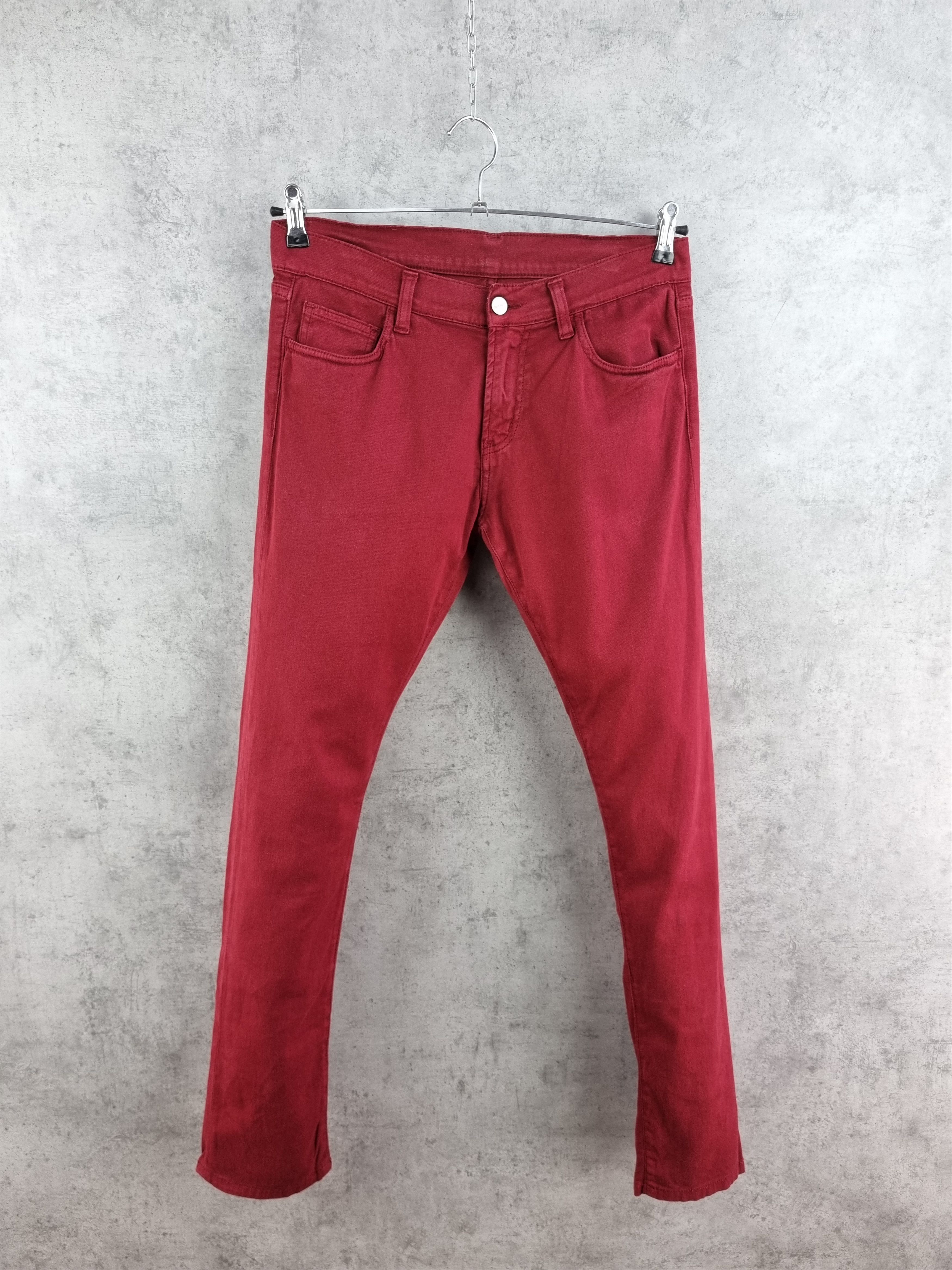 Carhartt × Carhartt Wip Rare Blood Color Carhartt Rebel Pant Slim fit Size US 30 / EU 46 - 7 Thumbnail