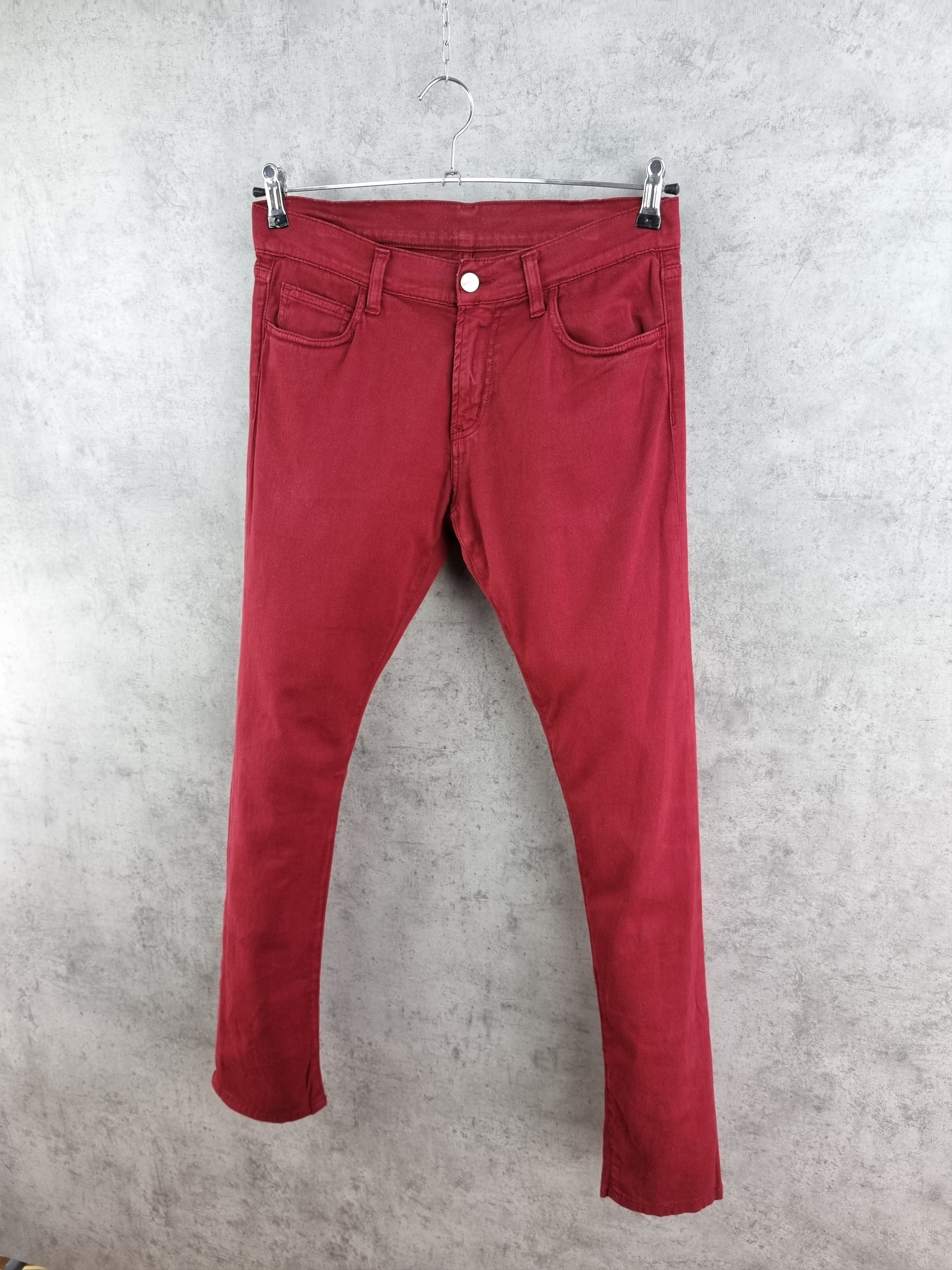 Carhartt × Carhartt Wip Rare Blood Color Carhartt Rebel Pant Slim fit Size US 30 / EU 46 - 2 Thumbnail