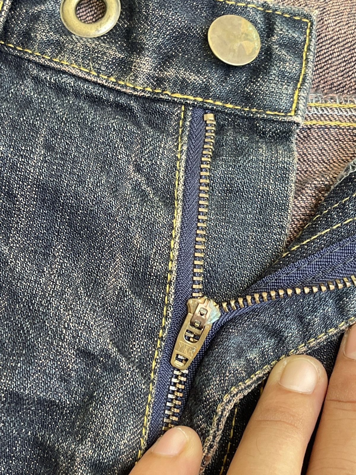 Japanese Brand Rare🔥MONONOFU By TERU NAKANO Seditionaries Jeans Size US 34 / EU 50 - 8 Thumbnail