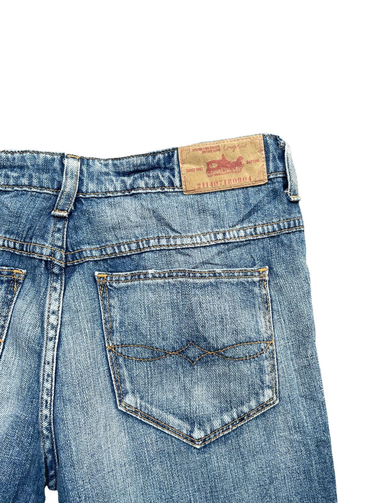 Japanese Brand Vintage Ungrid Distresed Denim Size US 30 / EU 46 - 11 Thumbnail