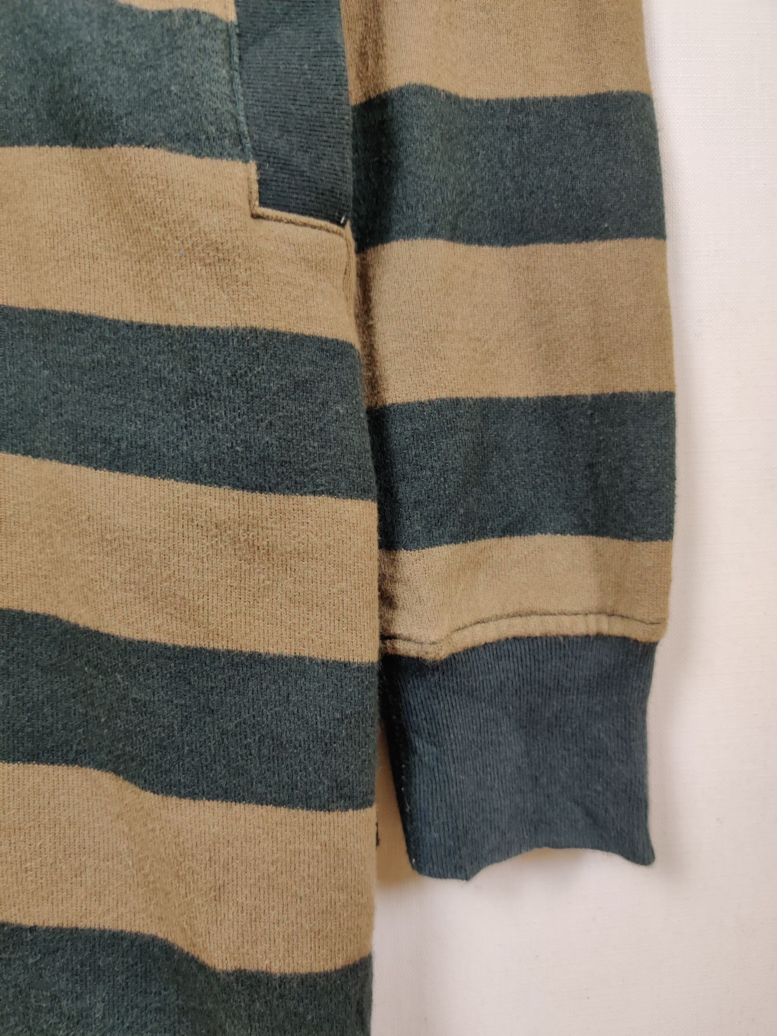 Hysteric Glamour Vintage 80s Hysteric Glamour Striped Long Sweater Hoodie Size US M / EU 48-50 / 2 - 3 Thumbnail