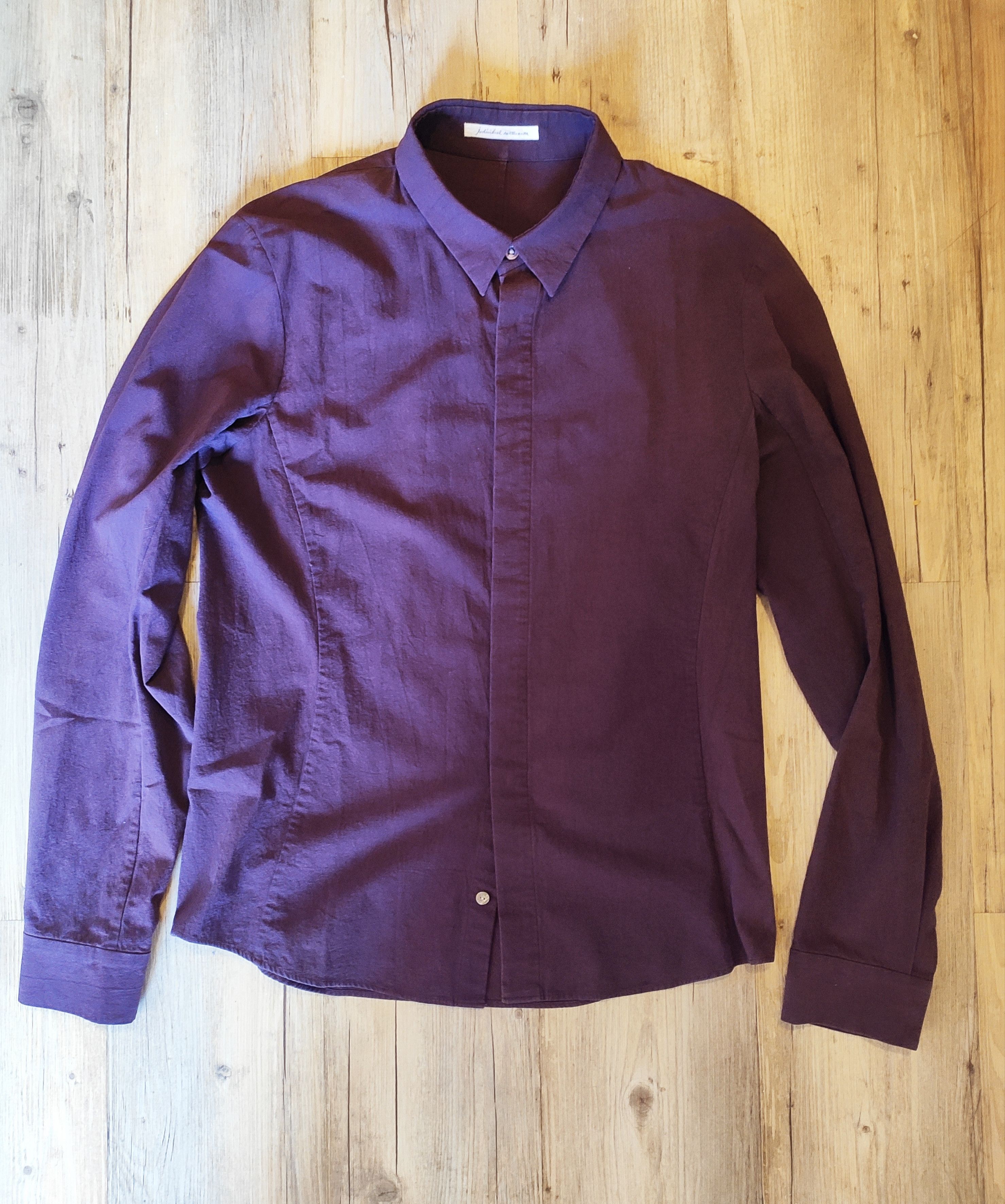 Individual Sentiments AW15-16 boiled cotton shirt.Like Devoa or A1923 Size US L / EU 52-54 / 3 - 4 Thumbnail
