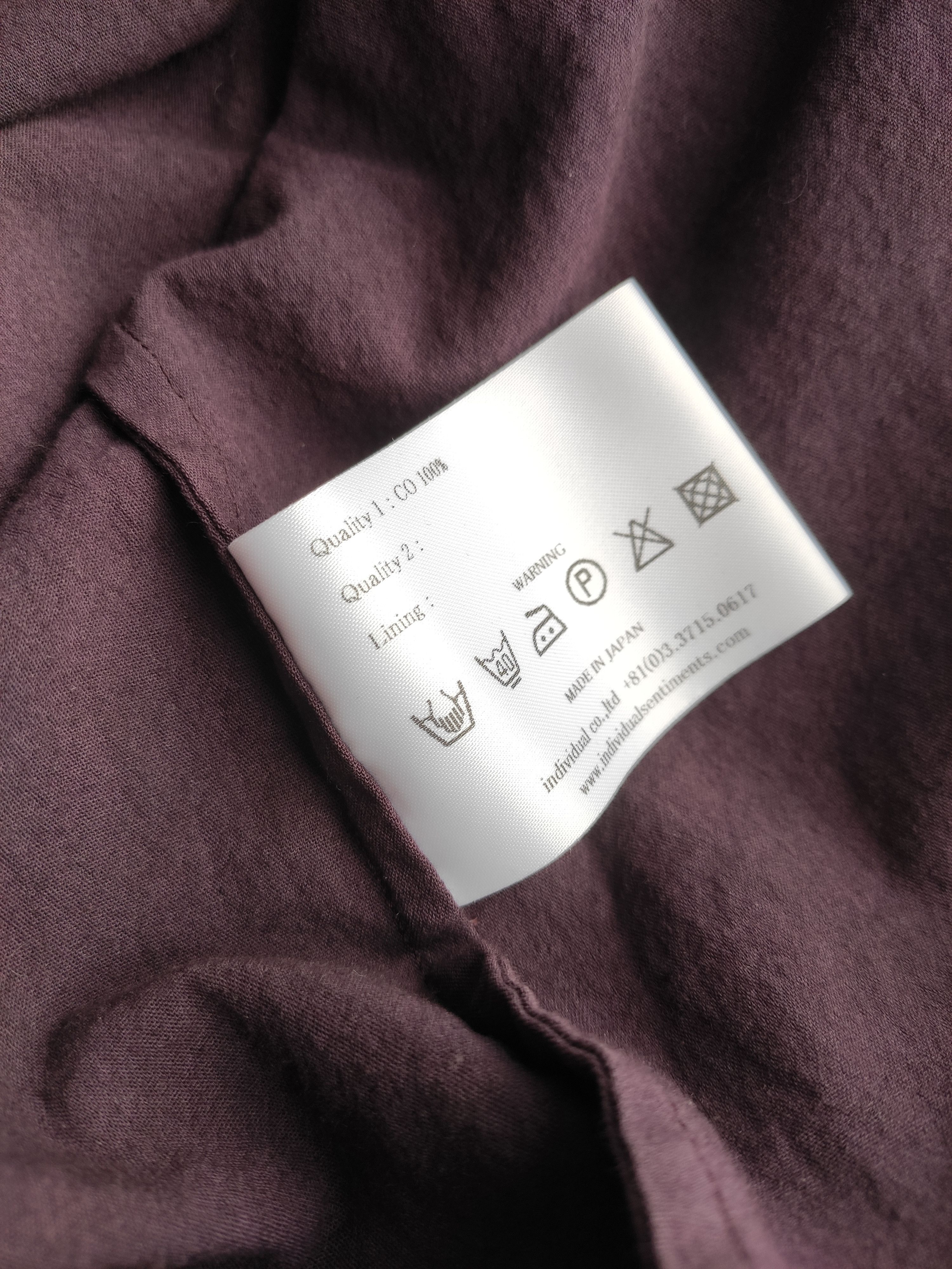 Individual Sentiments AW15-16 boiled cotton shirt.Like Devoa or A1923 Size US L / EU 52-54 / 3 - 9 Thumbnail