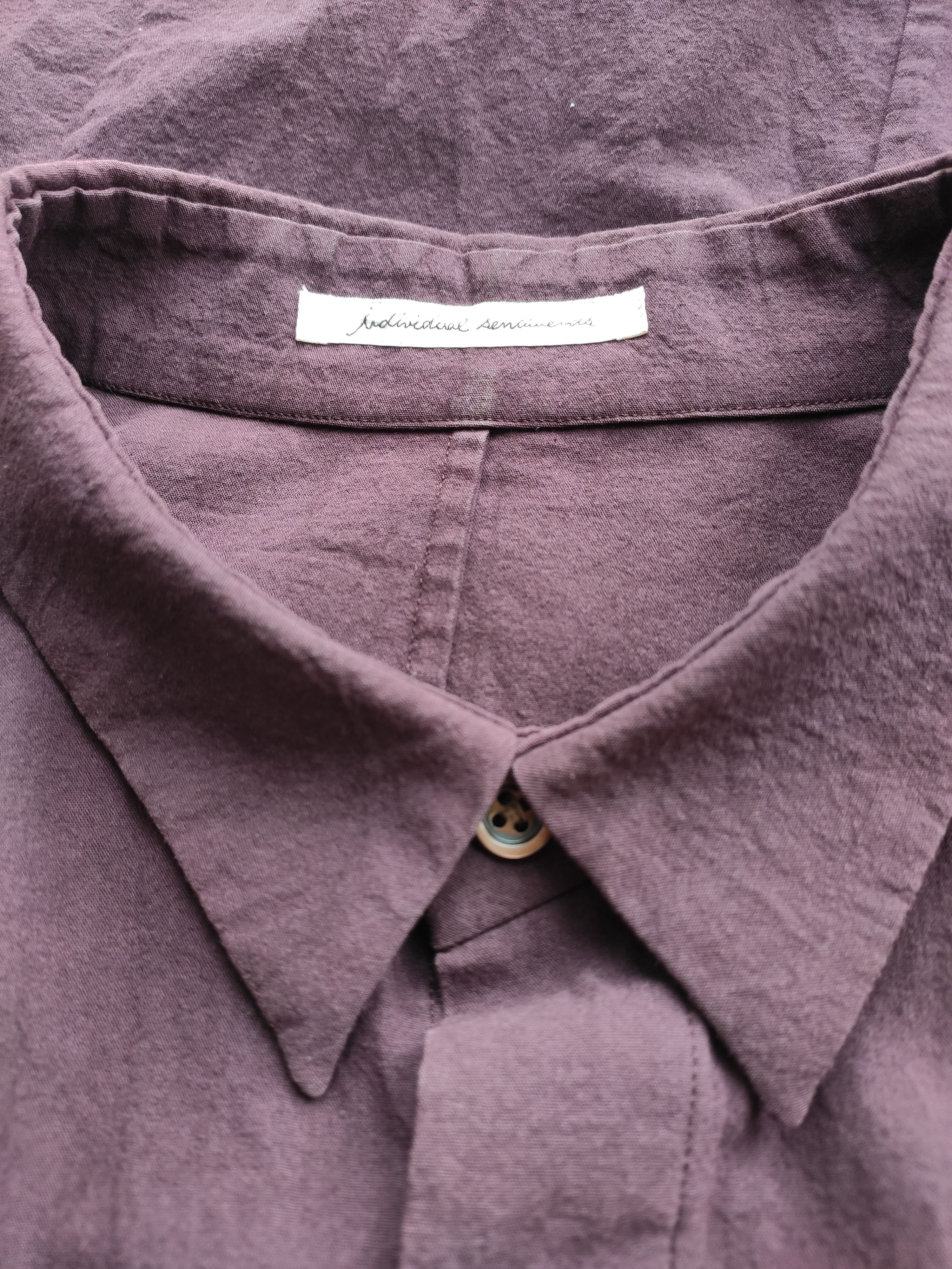 Individual Sentiments AW15-16 boiled cotton shirt.Like Devoa or A1923 Size US L / EU 52-54 / 3 - 7 Thumbnail