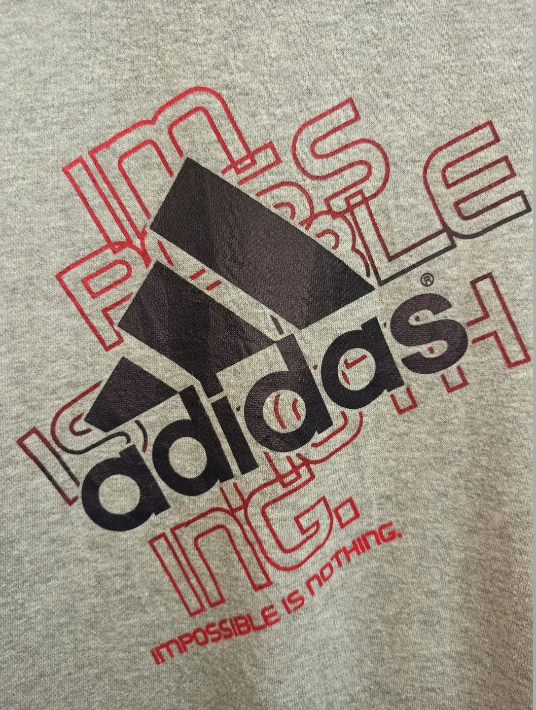 Adidas Vintage 00's Adidas Sweatshirts Big Logo Nice Design (c32) Size US S / EU 44-46 / 1 - 2 Thumbnail