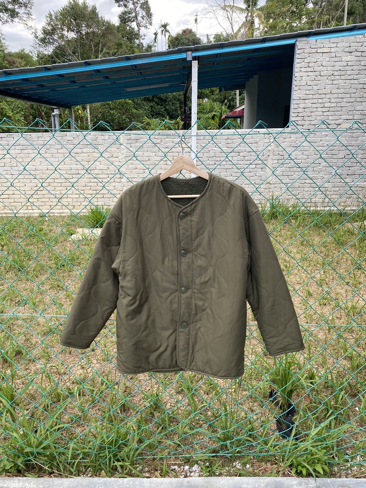 GU ⚡️Steals⚡️ Japanese Brand GU Riversible Sherpa Quilted Size US M / EU 48-50 / 2 - 1 Thumbnail