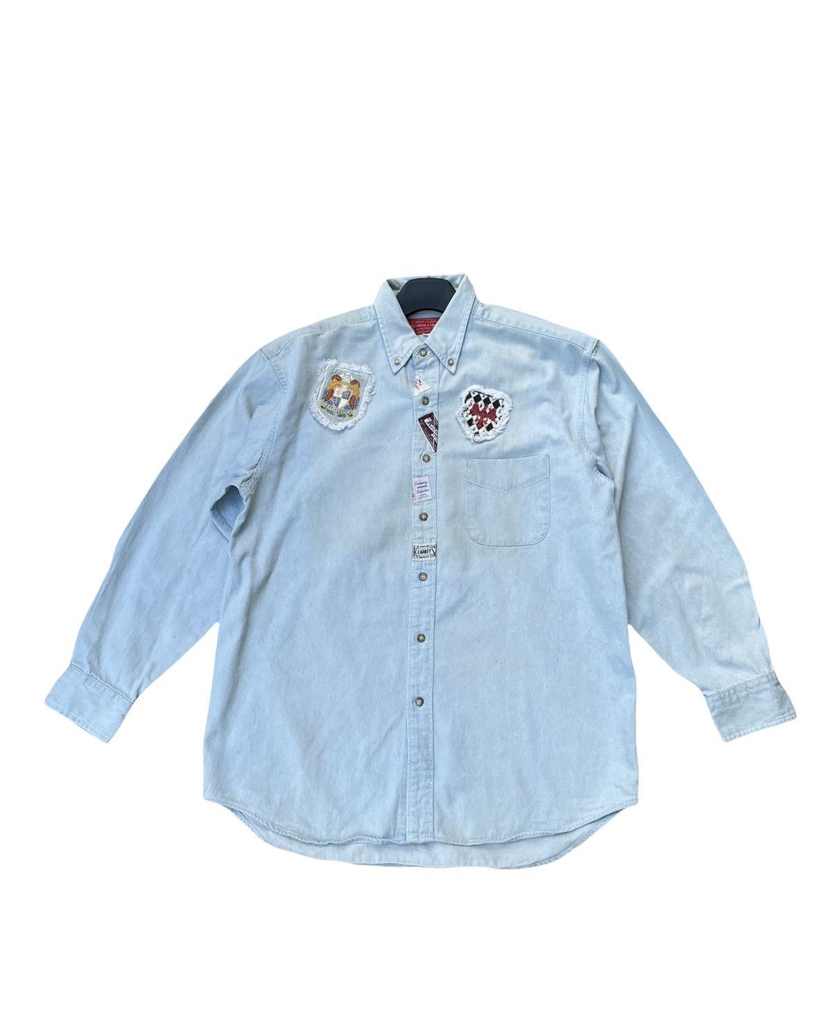 Kearney House Denim Patches Shirt