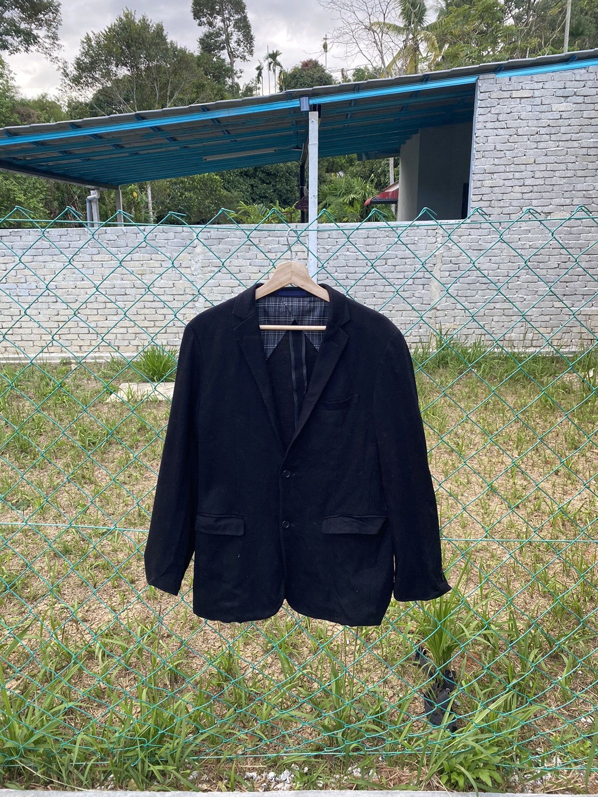 Black Label × Burberry ⚡️Steals⚡️ Burberry Black Label Blazers Size L / US 10 / IT 46 - 2 Thumbnail