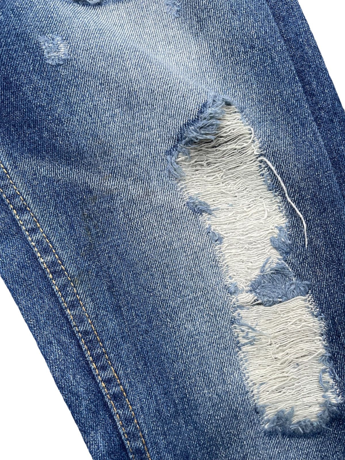 Japanese Brand Cecil Mcbee Distresed Denim Size US 30 / EU 46 - 5 Thumbnail