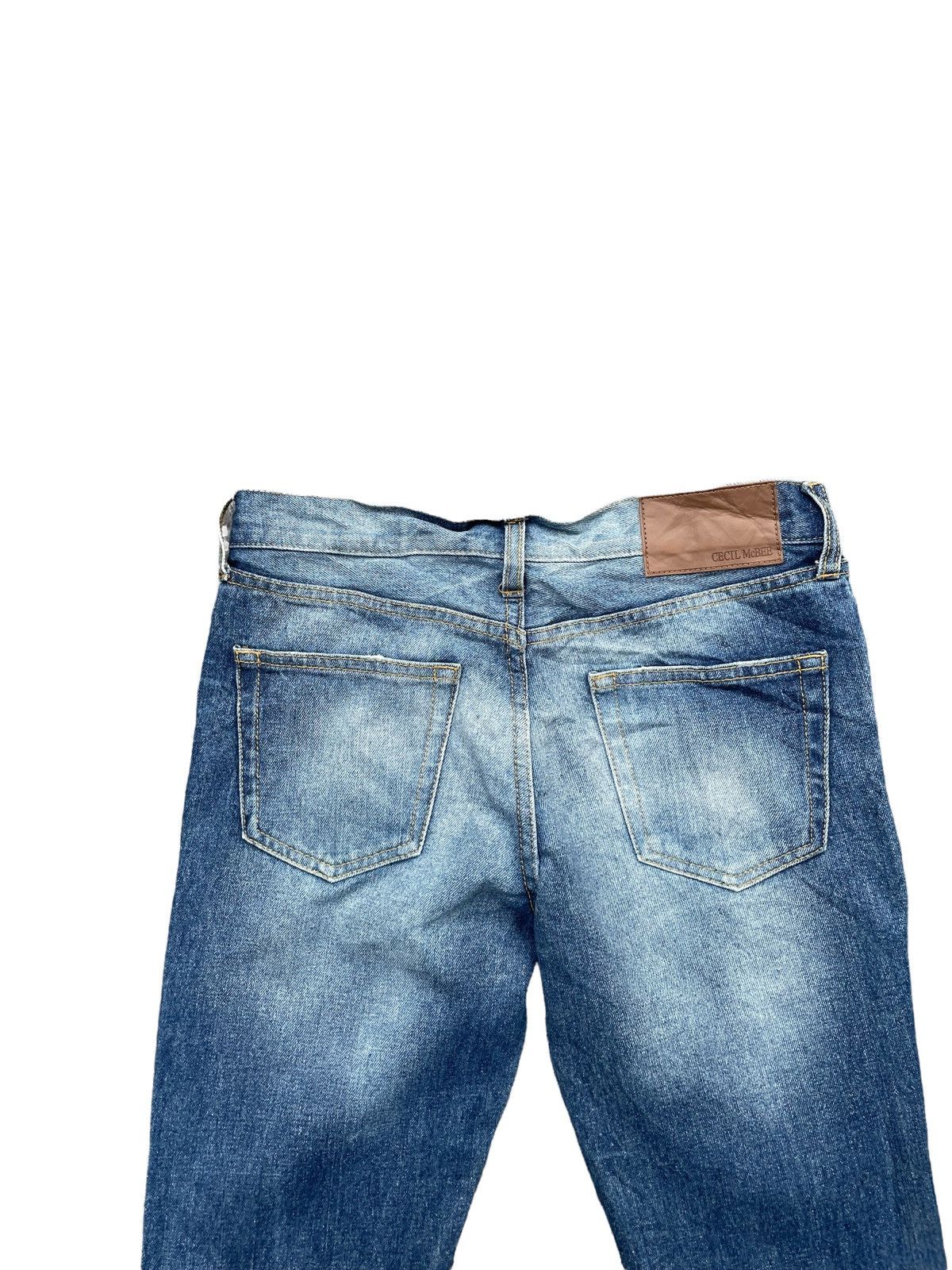 Japanese Brand Cecil Mcbee Distresed Denim Size US 30 / EU 46 - 12 Thumbnail