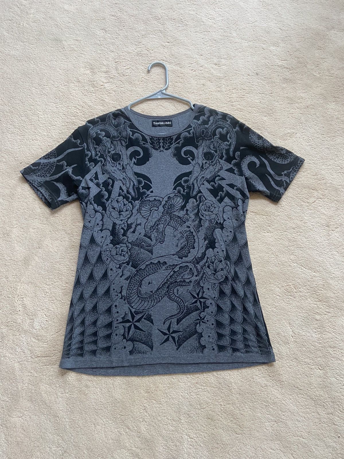 yasuyuki ishii Tシャツ Yasuyuki Ishii Tattoo T Shirt | Grailed