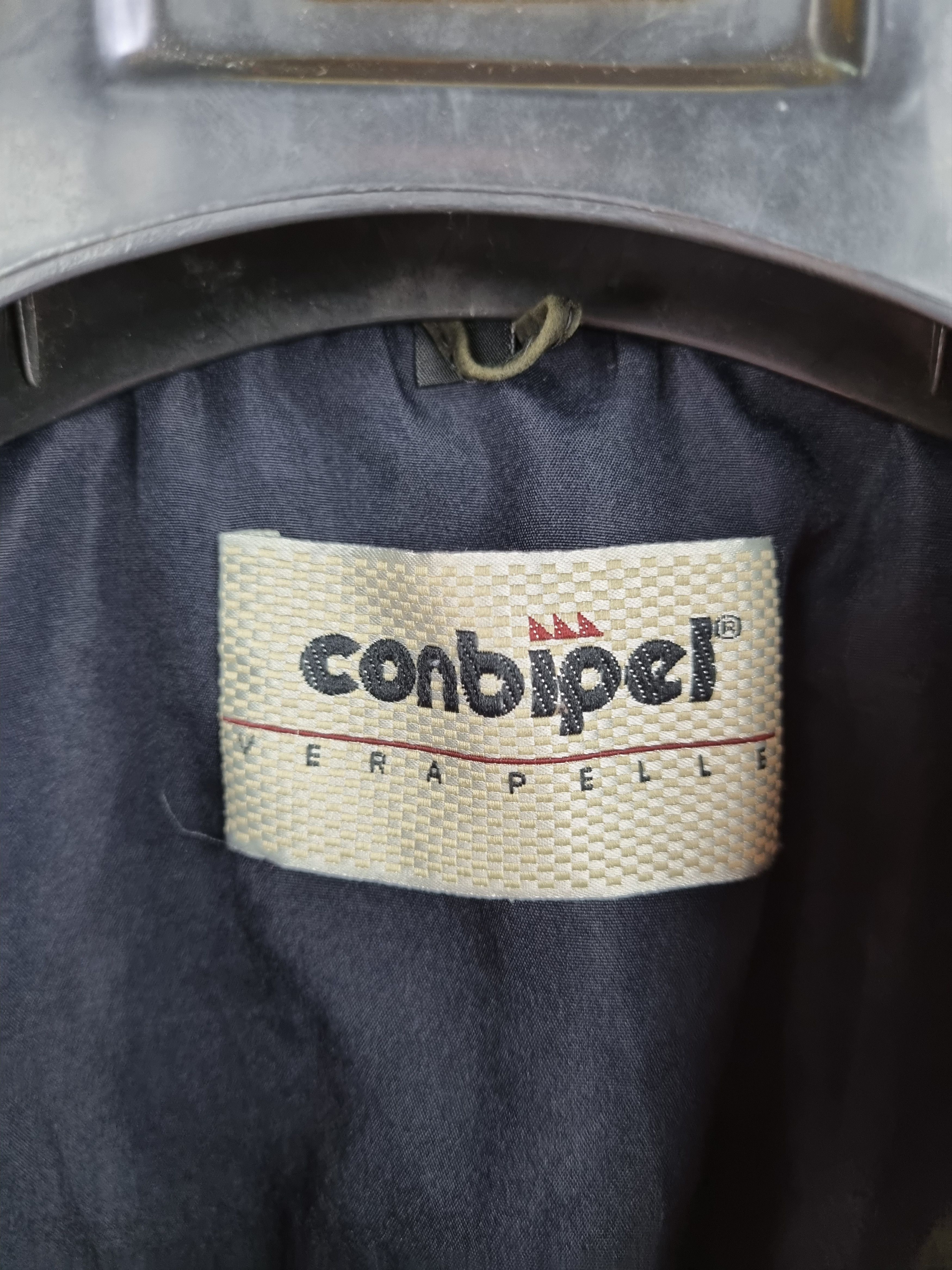 Genuine Leather × Leather Conbipel Vera Pelle Aviator Suede Vintage Racing Jacket Size US M / EU 48-50 / 2 - 7 Thumbnail