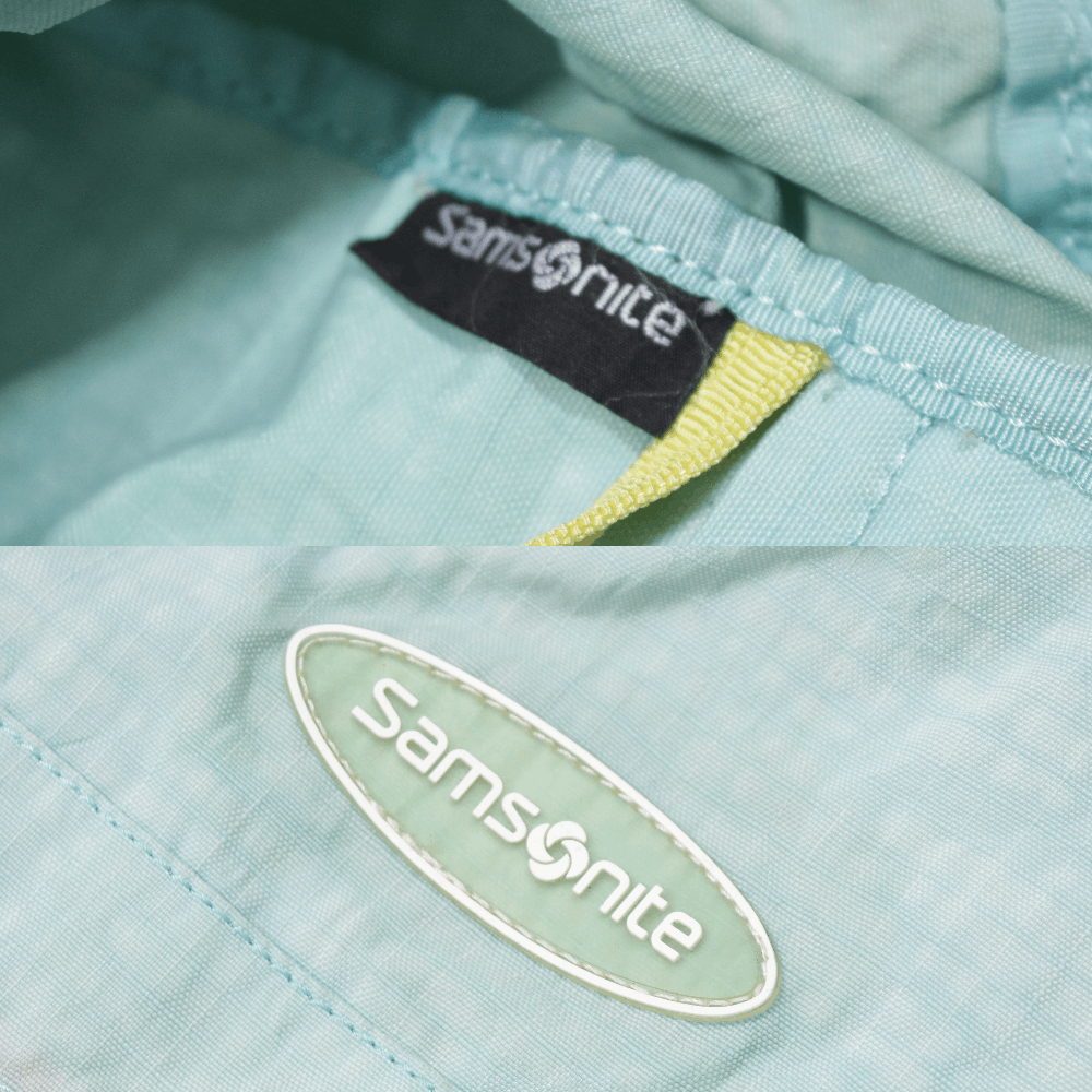 Samsonite 90S Logo Tote Travel Light Nylon Backpack Size ONE SIZE - 7 Thumbnail
