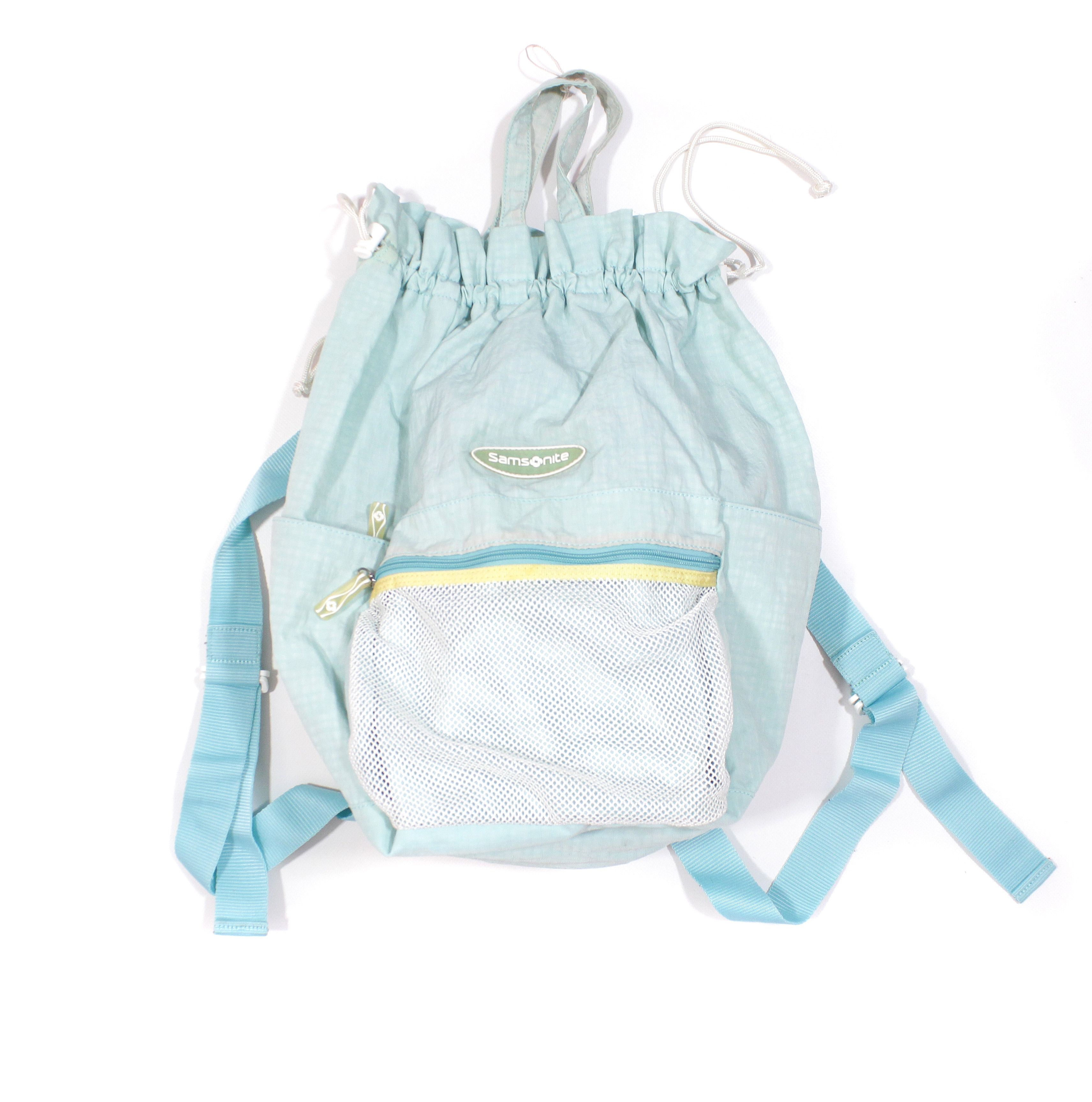 Samsonite 90S Logo Tote Travel Light Nylon Backpack Size ONE SIZE - 1 Thumbnail