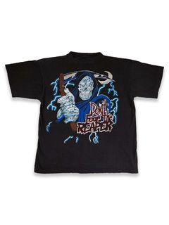 Vintage 1989 Don't Fear the Reaper 3D Emblem T-shirt / 90s Graphic