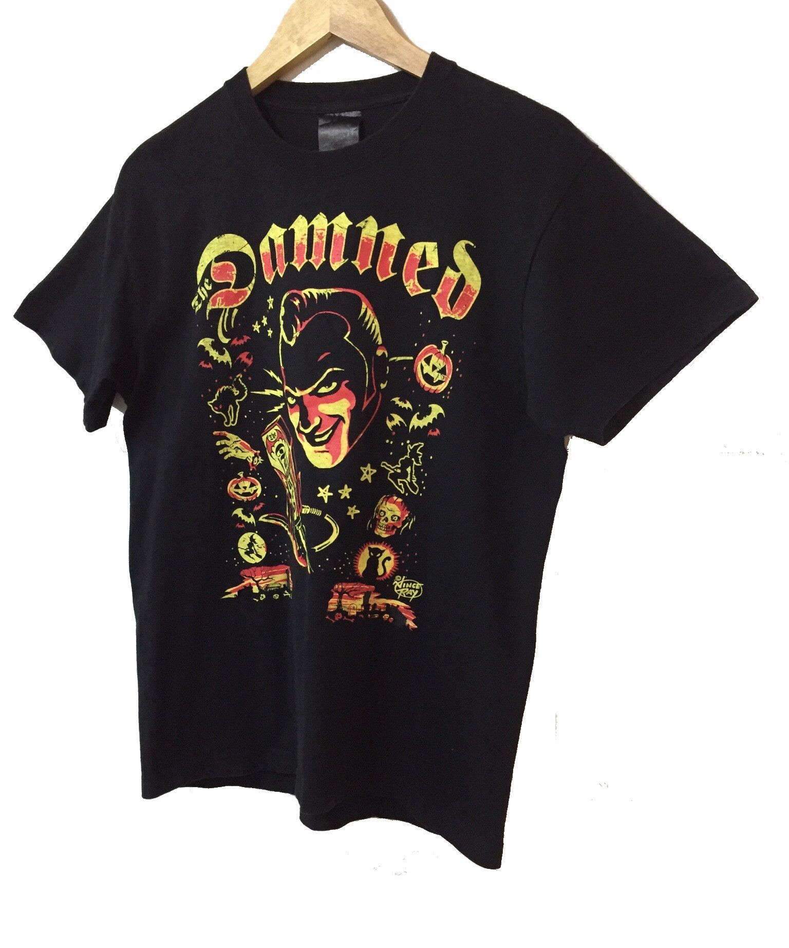Band Tees VINTAGE 00s THE DAMNED PUNK ROCK BAND TSHIRT Size US M / EU 48-50 / 2 - 2 Thumbnail