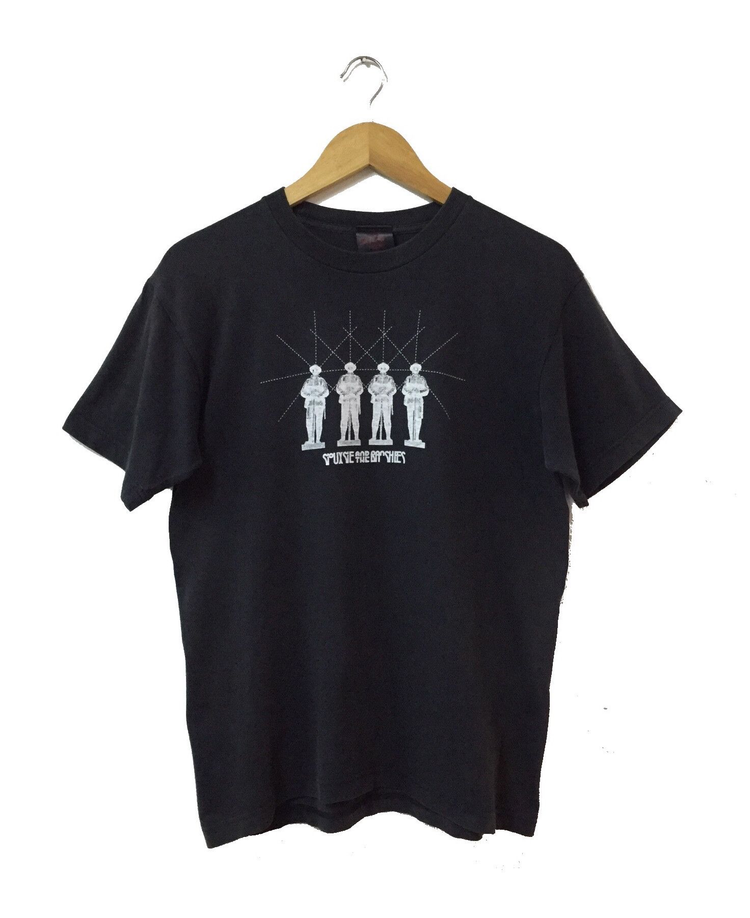 image of Band Tees x Rock Band Vintage Siouxsie The Banshees Seven Year Itch Japan Tour in Black (Size Mediu