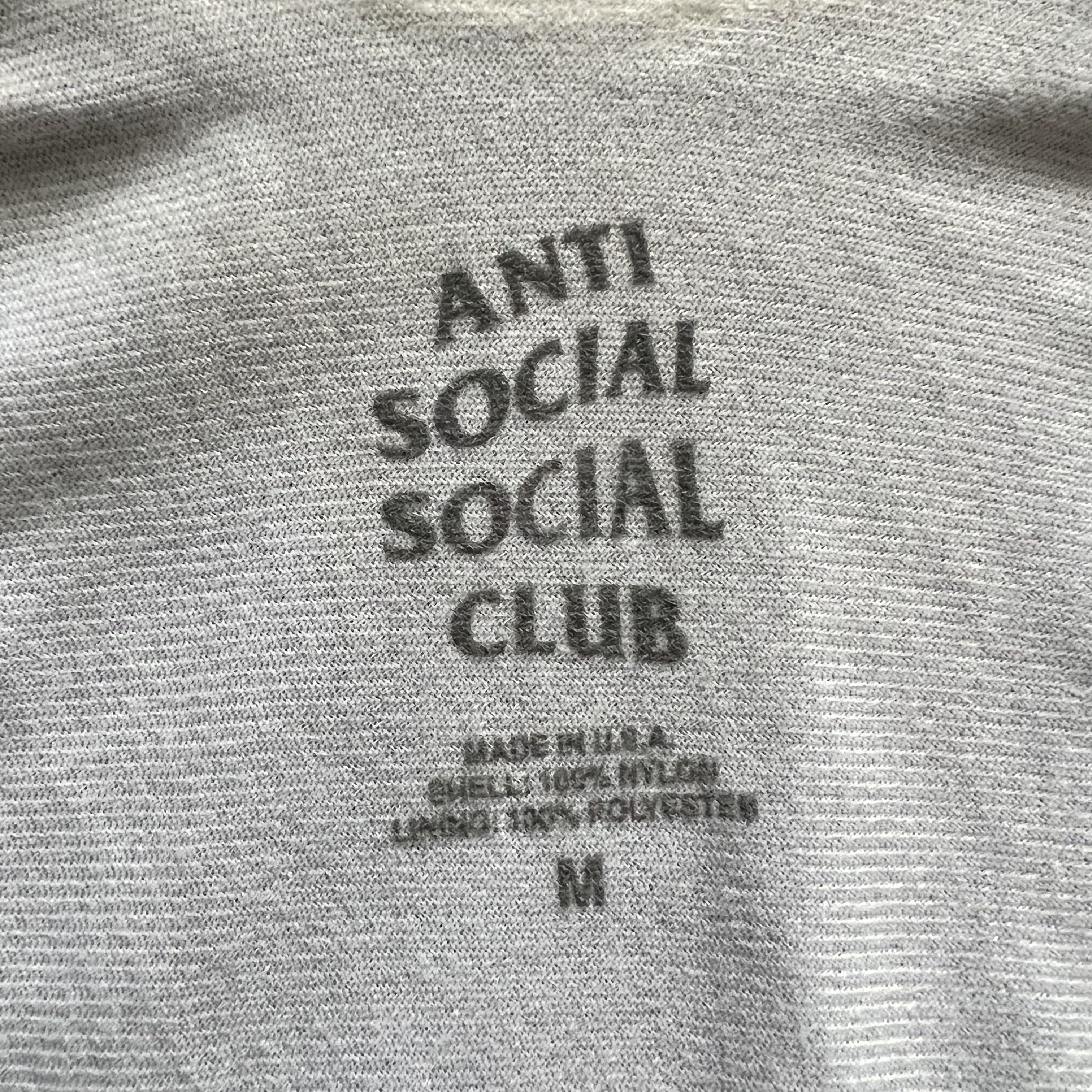 Anti Social Social Club Anti Social Social Club Coaches Jacket Big Logo Size M Size US M / EU 48-50 / 2 - 7 Thumbnail