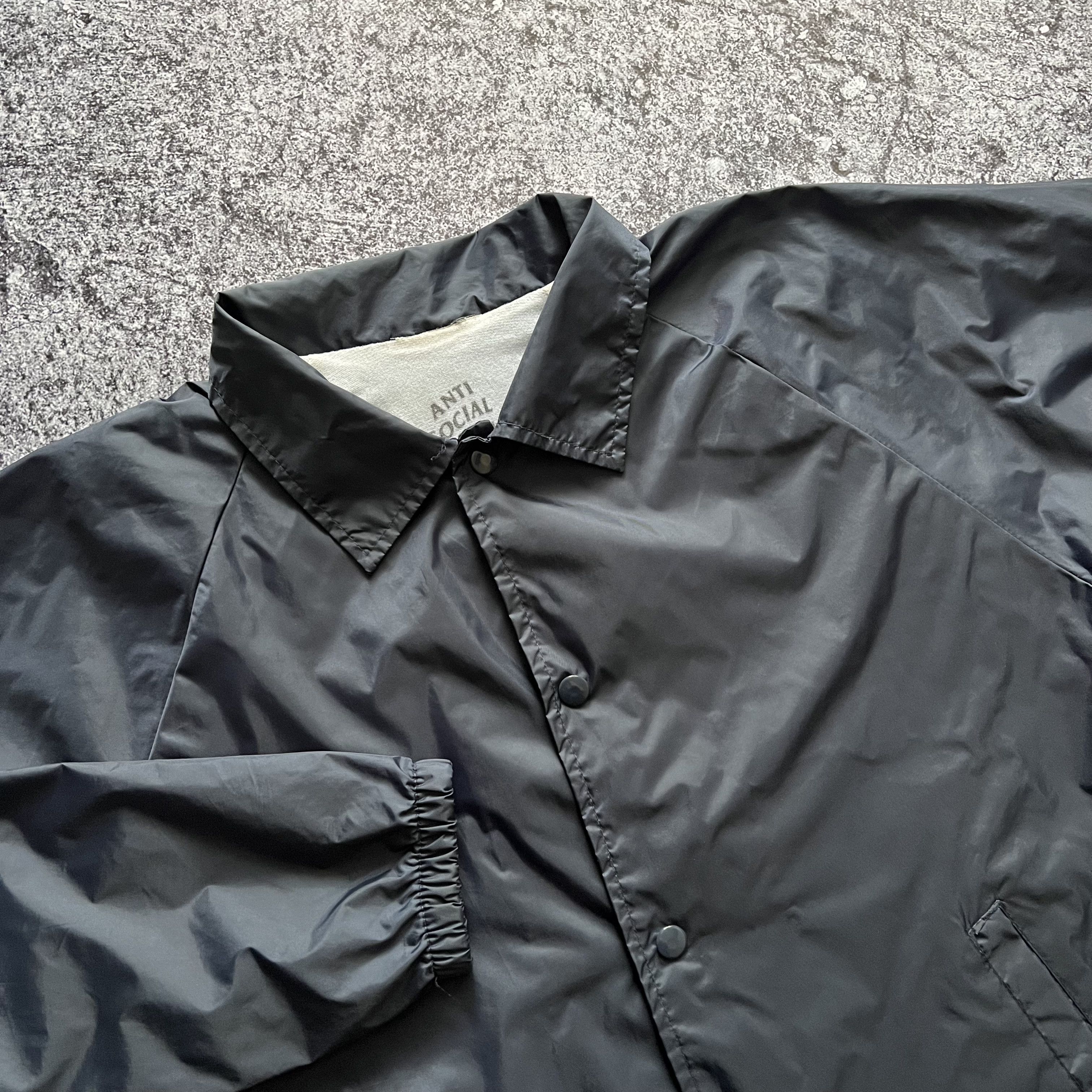 Anti Social Social Club Anti Social Social Club Coaches Jacket Big Logo Size M Size US M / EU 48-50 / 2 - 3 Thumbnail