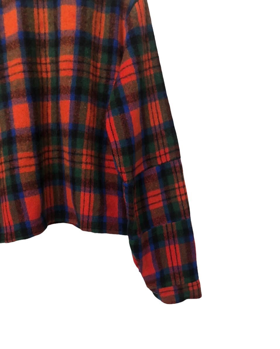 Japanese Brand Vintage Wrightson Half Zipper Plaid Wool Jacket Size US M / EU 48-50 / 2 - 6 Thumbnail
