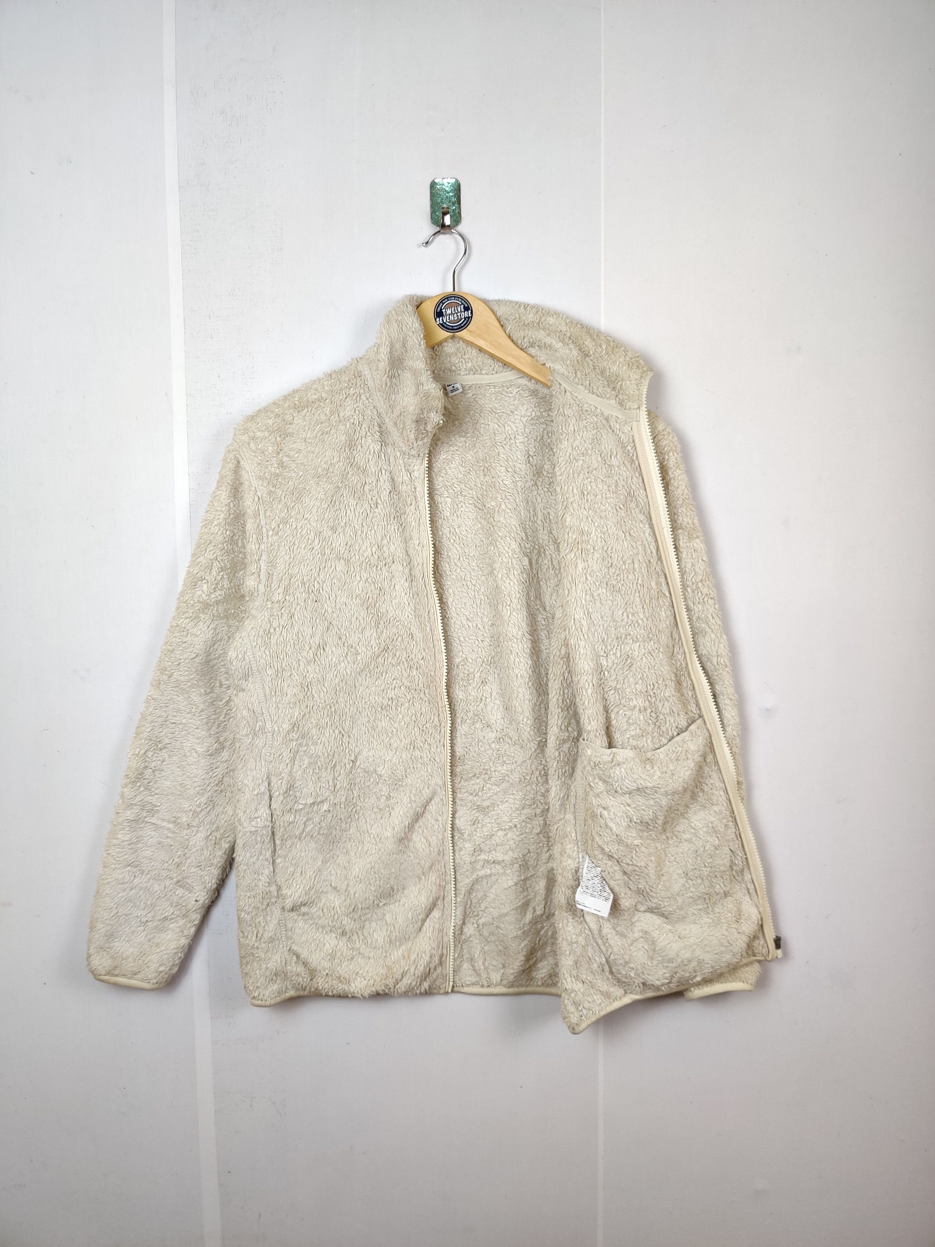 Uniqlo Vintage Uniqlo Fleece Sweater Zipper Jacket Size US M / EU 48-50 / 2 - 8 Thumbnail