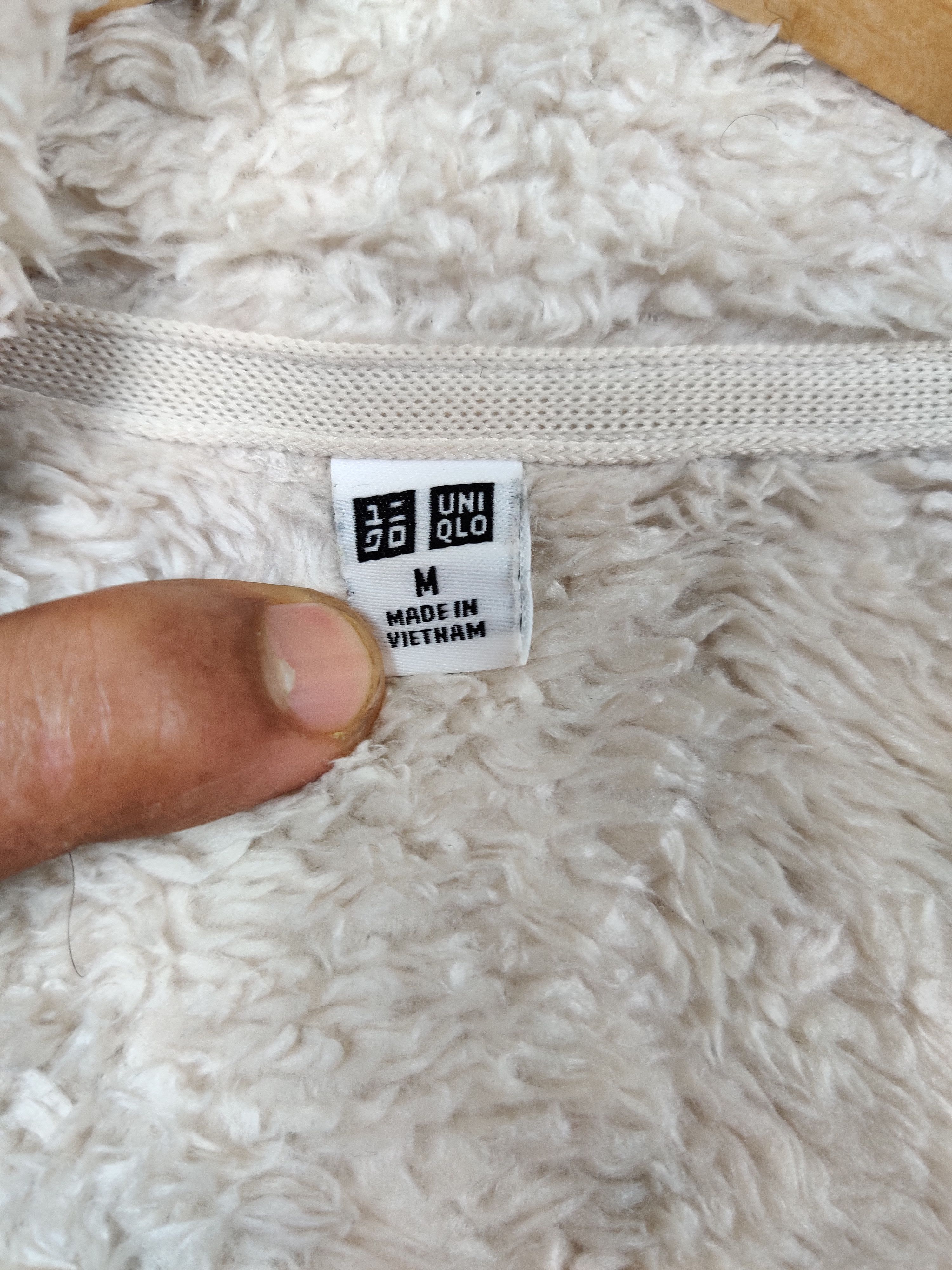 Uniqlo Vintage Uniqlo Fleece Sweater Zipper Jacket Size US M / EU 48-50 / 2 - 6 Thumbnail