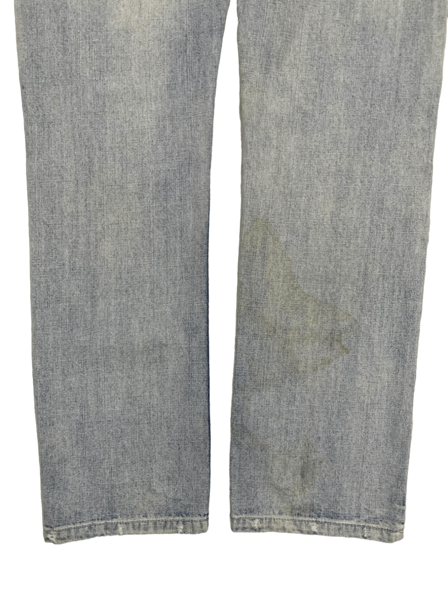 VonZipper SALES 🔥 Vintage Von Zipper Faded Wash Distressed Jeans Size US 33 - 10 Thumbnail