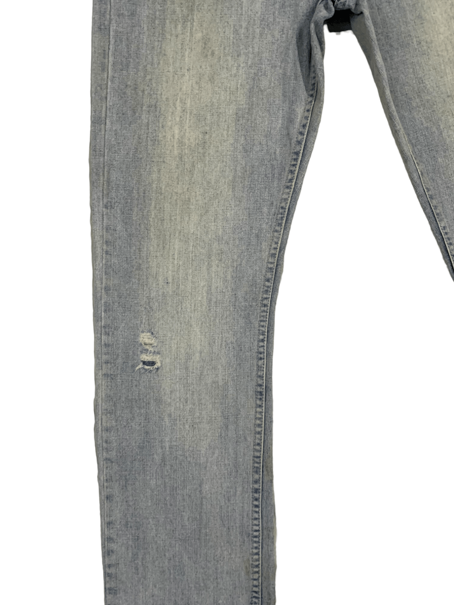 VonZipper SALES 🔥 Vintage Von Zipper Faded Wash Distressed Jeans Size US 33 - 8 Thumbnail