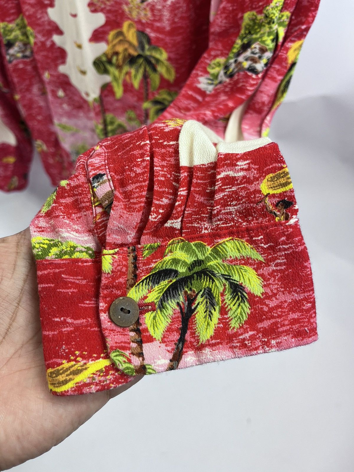 Kapital Hawaiian Skeleton Ryan Shirt Size US XL / EU 56 / 4 - 11 Thumbnail