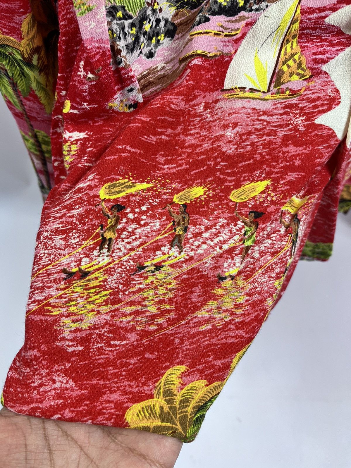 Kapital Hawaiian Skeleton Ryan Shirt Size US XL / EU 56 / 4 - 5 Thumbnail
