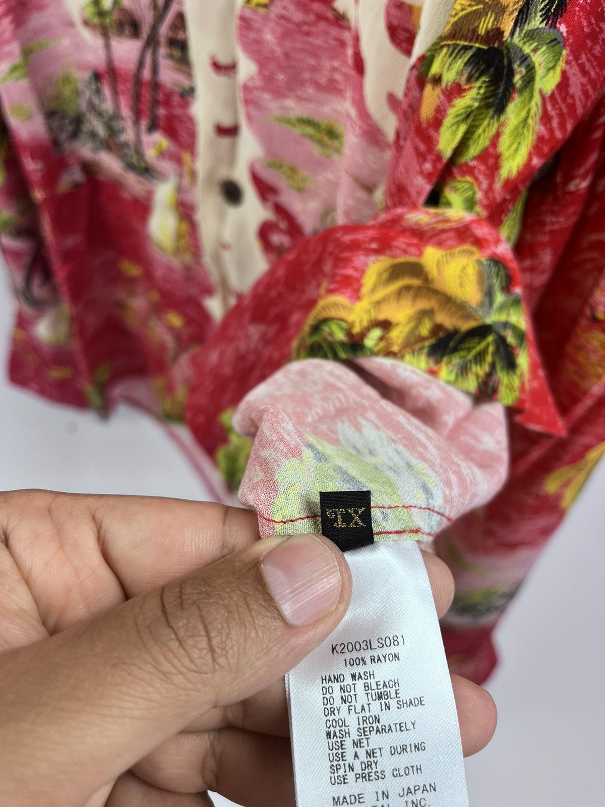 Kapital Hawaiian Skeleton Ryan Shirt Size US XL / EU 56 / 4 - 7 Thumbnail