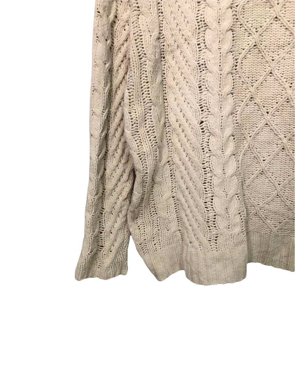 Aran Isles Knitwear Vintage Back Number KnitwearSweater Jumper Size US L / EU 52-54 / 3 - 3 Thumbnail