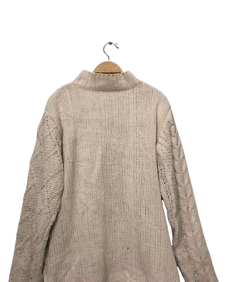 Aran Isles Knitwear Vintage Back Number KnitwearSweater Jumper Size US L / EU 52-54 / 3 - 8 Thumbnail