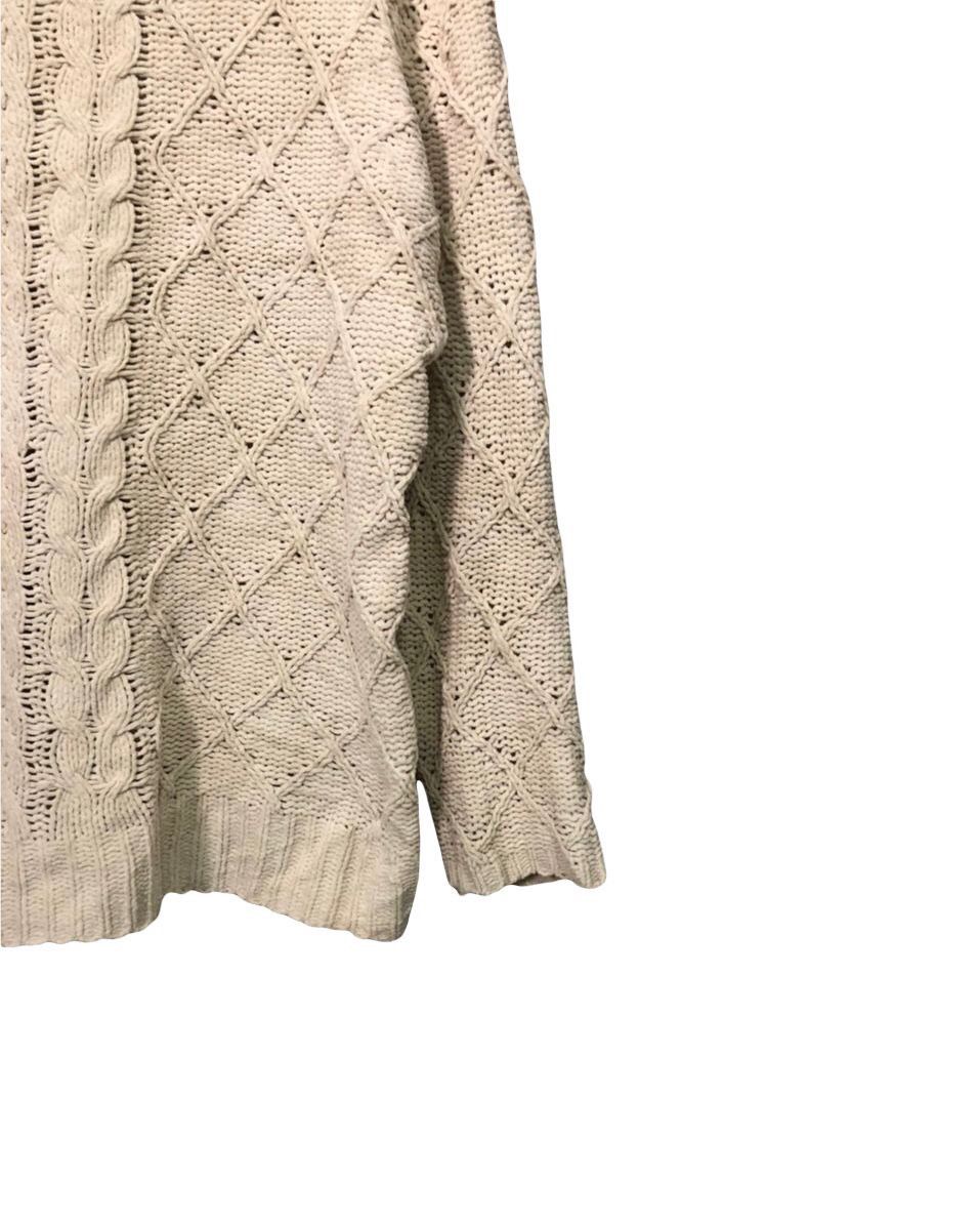Aran Isles Knitwear Vintage Back Number KnitwearSweater Jumper Size US L / EU 52-54 / 3 - 2 Thumbnail