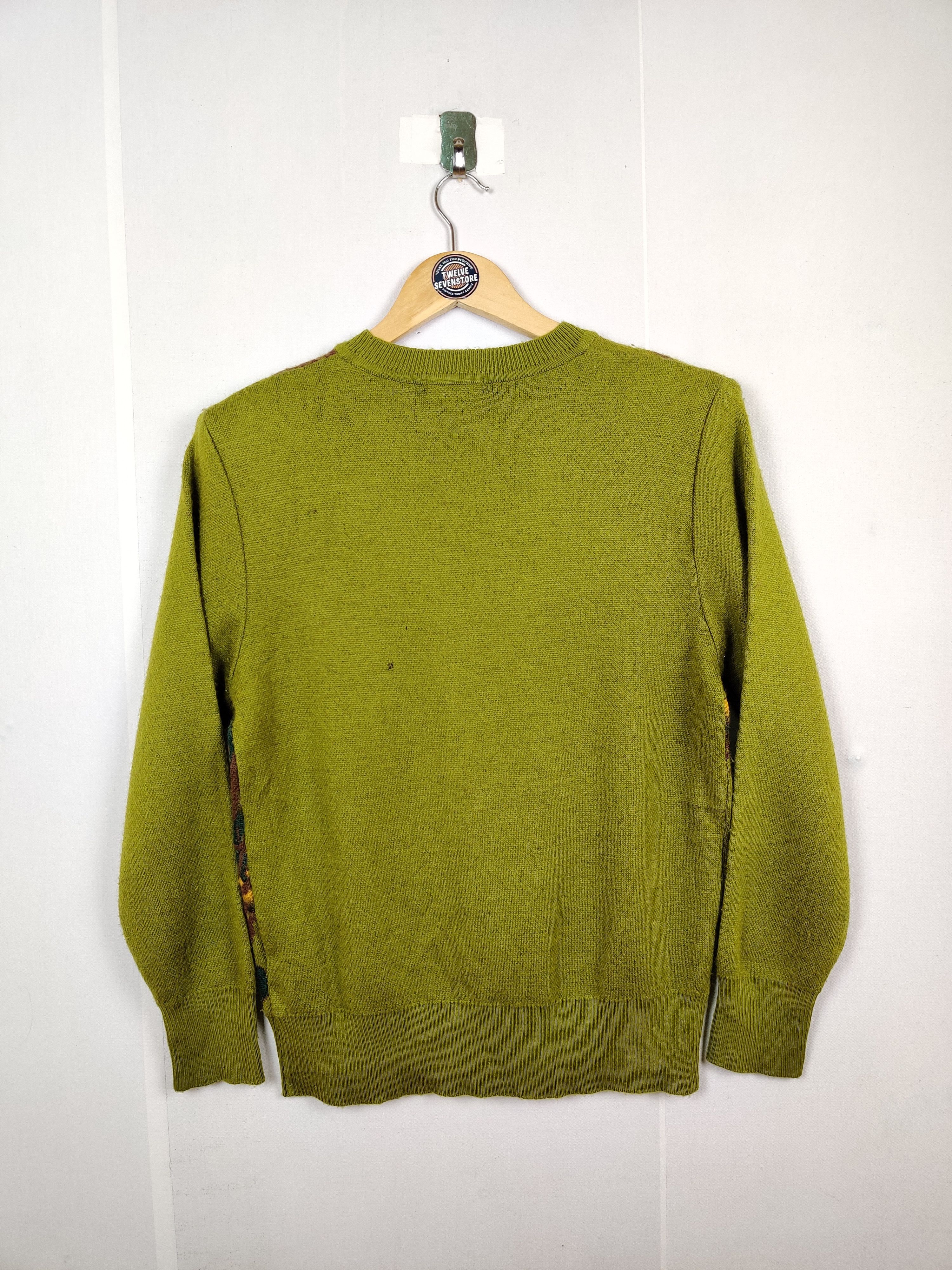 Aran Isles Knitwear Vintage Japanese Brand Art Knit Sweater By Sauloir Size US M / EU 48-50 / 2 - 11 Thumbnail