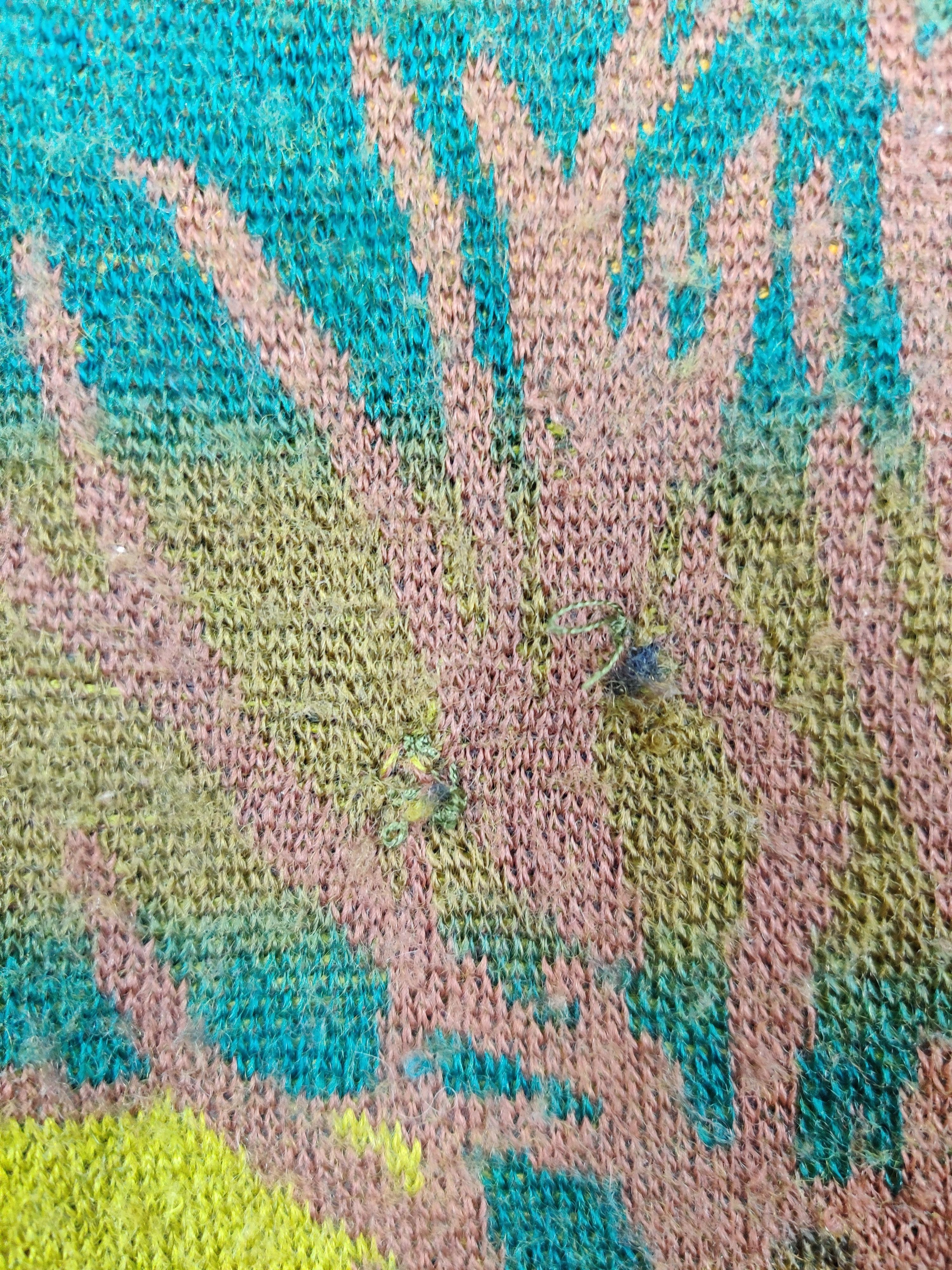 Aran Isles Knitwear Vintage Japanese Brand Art Knit Sweater By Sauloir Size US M / EU 48-50 / 2 - 6 Thumbnail