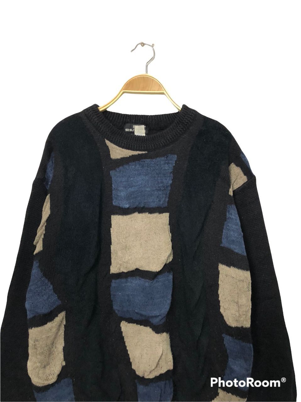 Aran Isles Knitwear Vintage Shutern Patchwork Style Knitwear Sweater Jumper Size US L / EU 52-54 / 3 - 4 Thumbnail